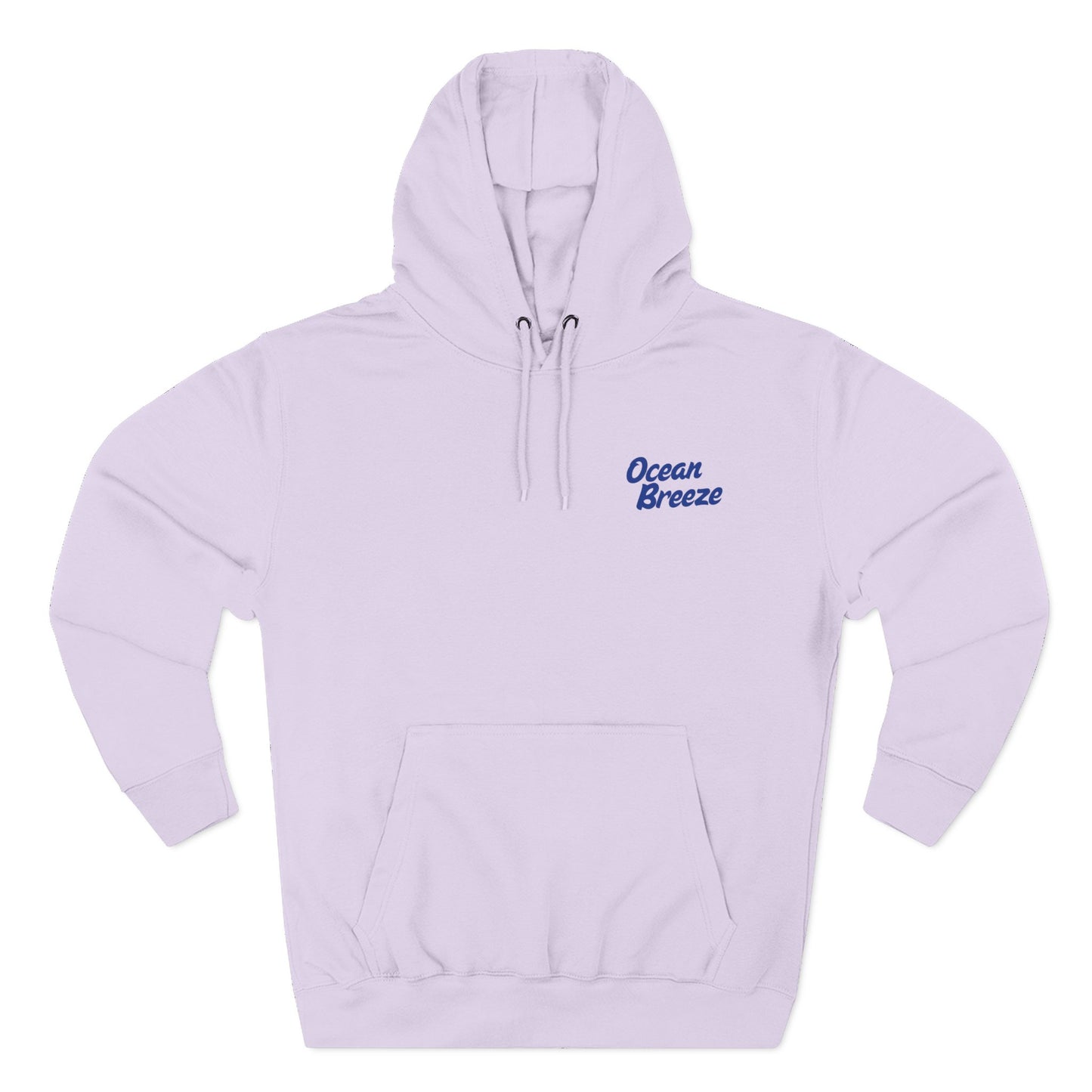 Ocean Breeze Fleece Hoodie Coastal Summer Travel Gift Outfit
