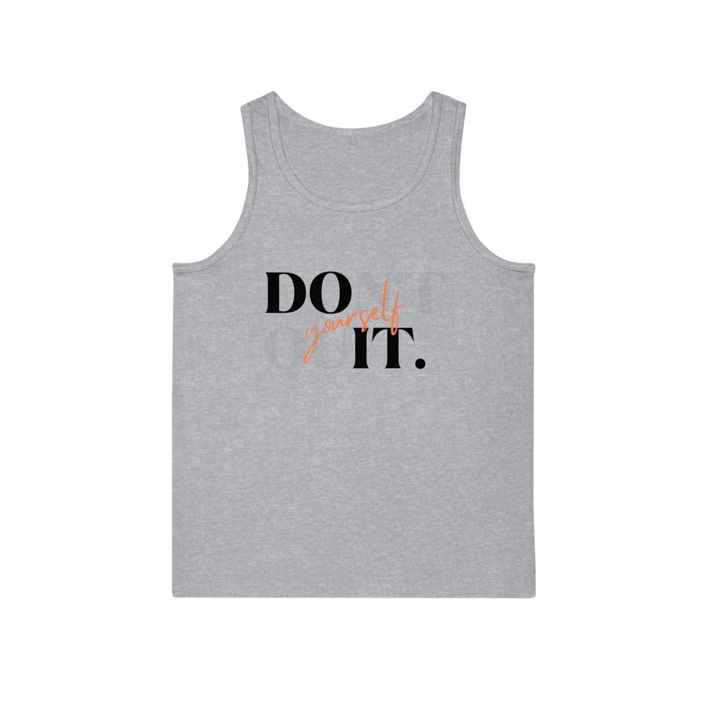 Motivational Tank Top - "Don't Quit" Unisex Softstyle, Fitness Apparel, Workout Gear, Inspirational Gift, Summer Wardrobe