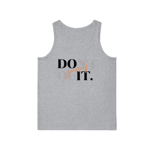 Motivational Tank Top - "Don't Quit" Unisex Softstyle, Fitness Apparel, Workout Gear, Inspirational Gift, Summer Wardrobe