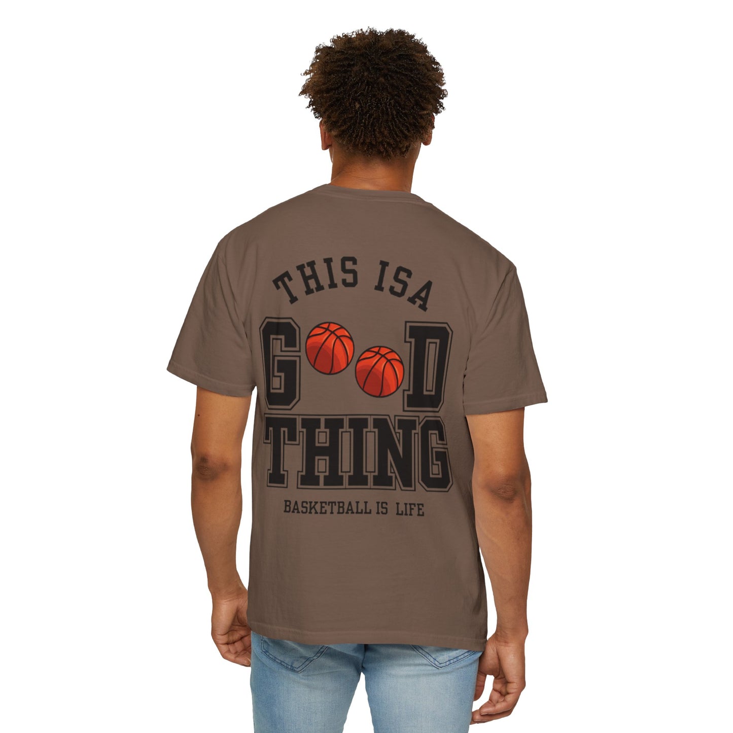 Basketball Life Unisex Tee Casual Everyday Shirt for Athletes