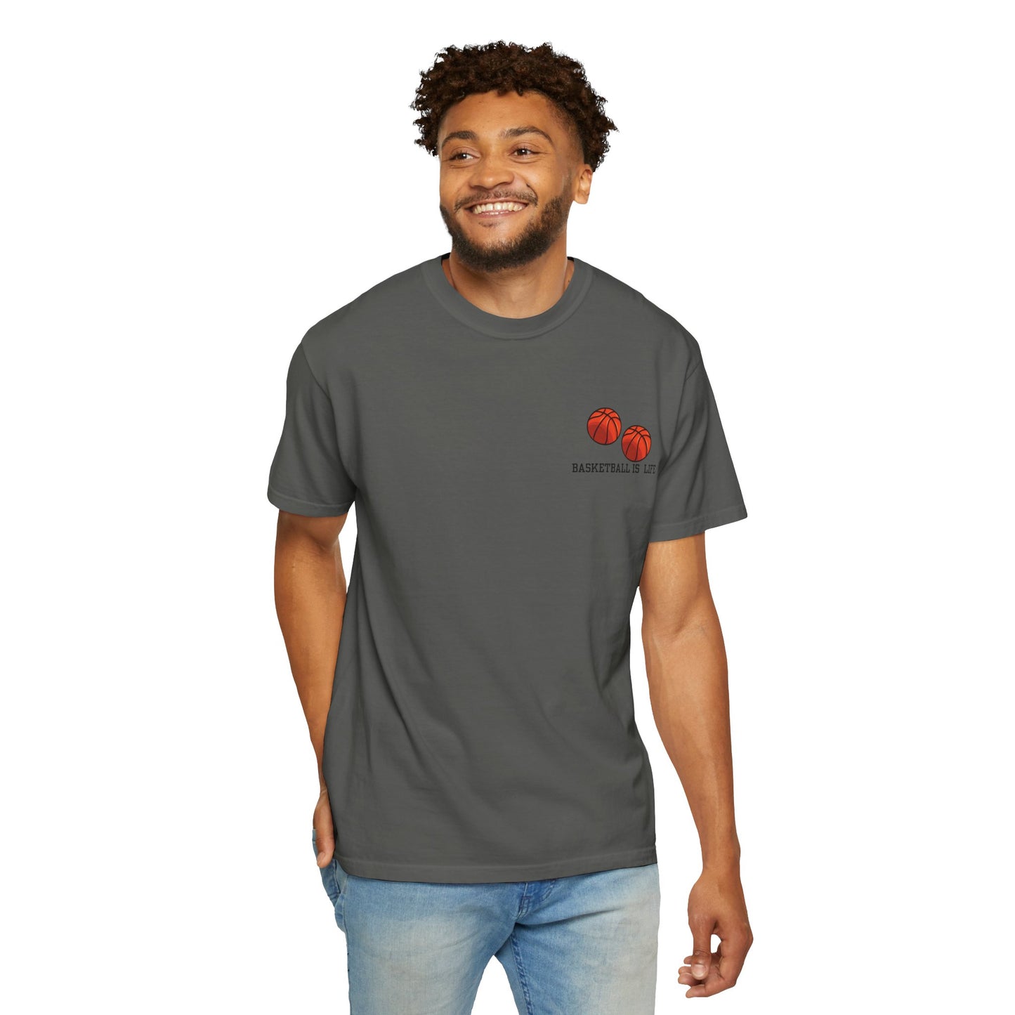 Basketball Life Unisex Tee Casual Everyday Shirt for Athletes