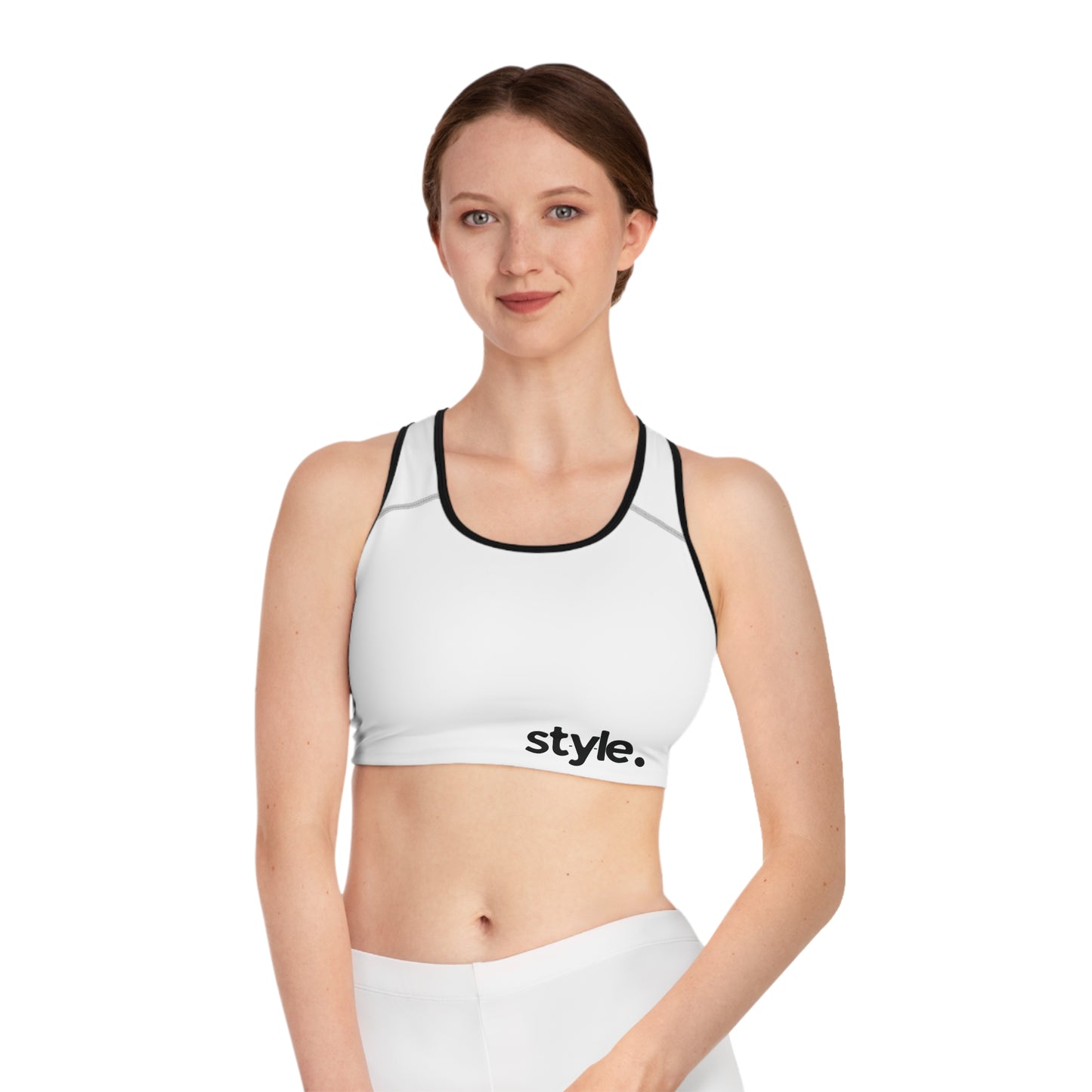 Stylish AOP Sports Bra – Comfortable Activewear & Trendy Gym Essentials
