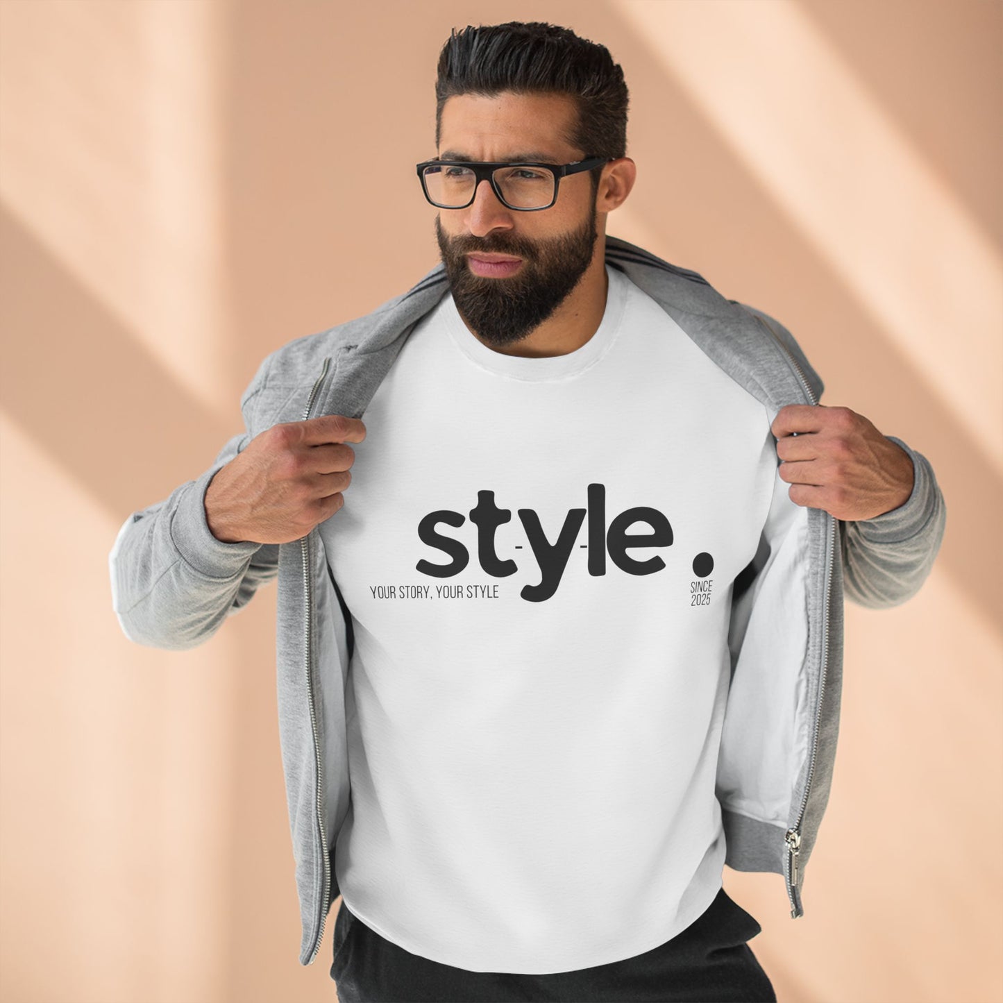 Stylish Unisex Crewneck Sweatshirt Trendy Cozy Casual Fashion