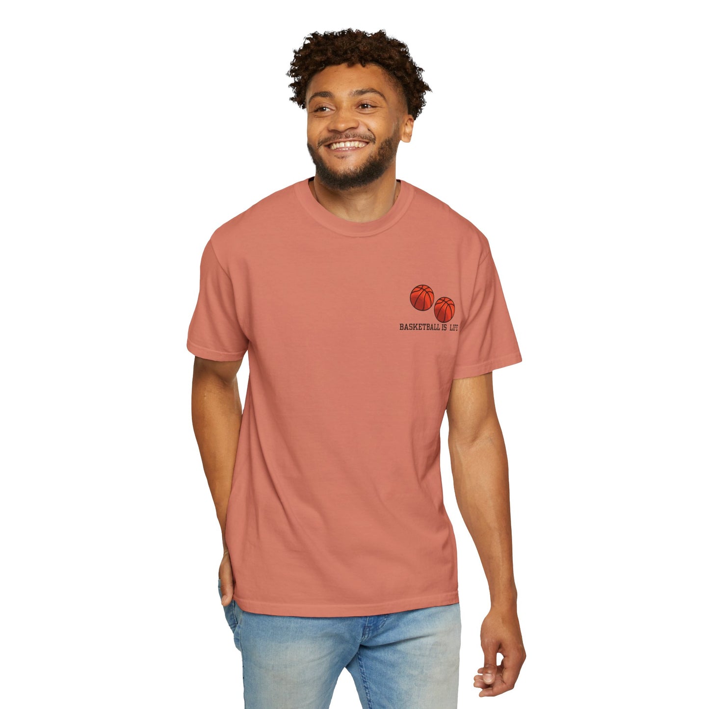 Basketball Life Unisex Tee Casual Everyday Shirt for Athletes