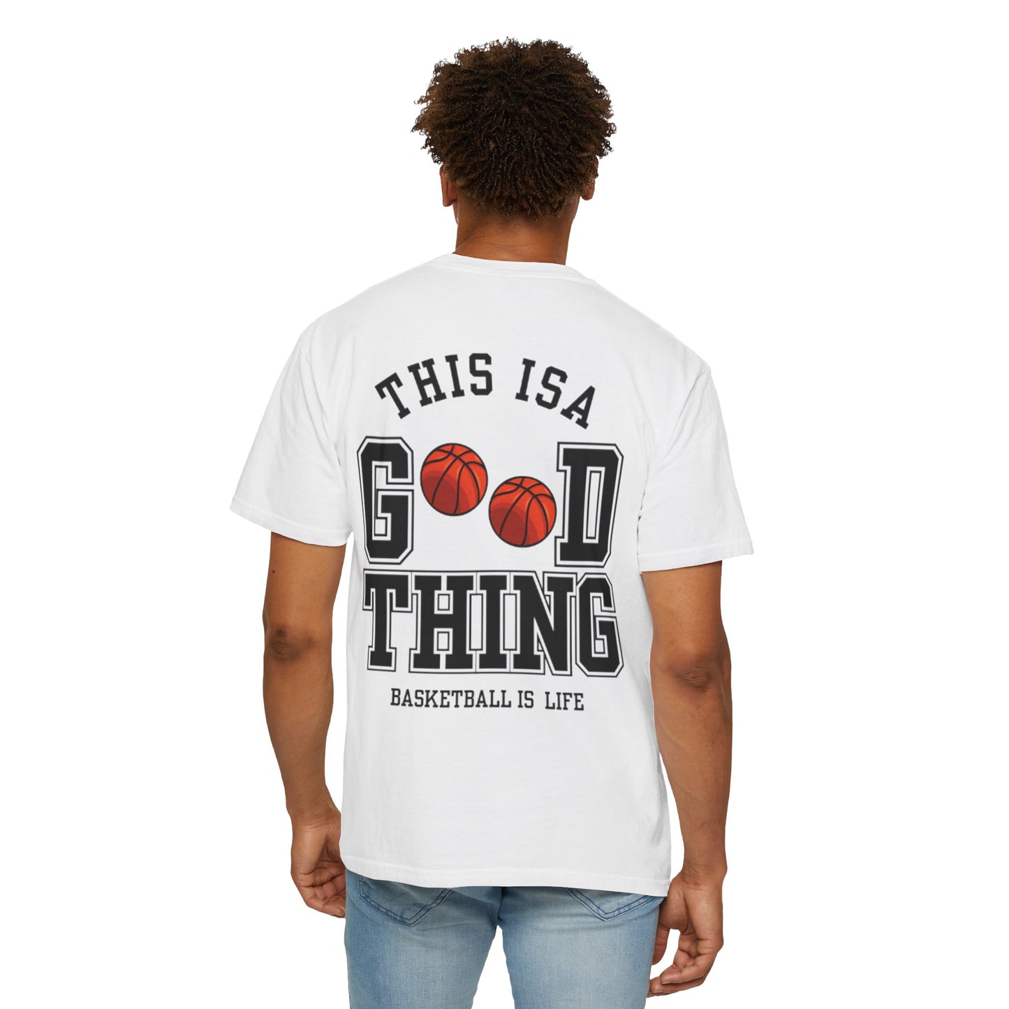 Basketball Life Unisex Tee Casual Everyday Shirt for Athletes