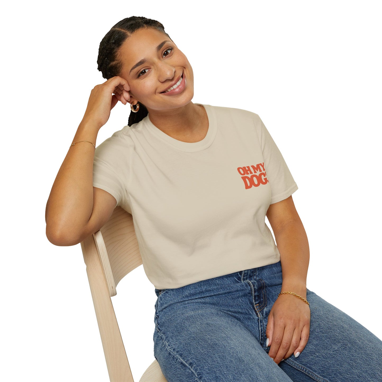 Oh My Dog Unisex T-Shirt Cute Pet Lover Dog