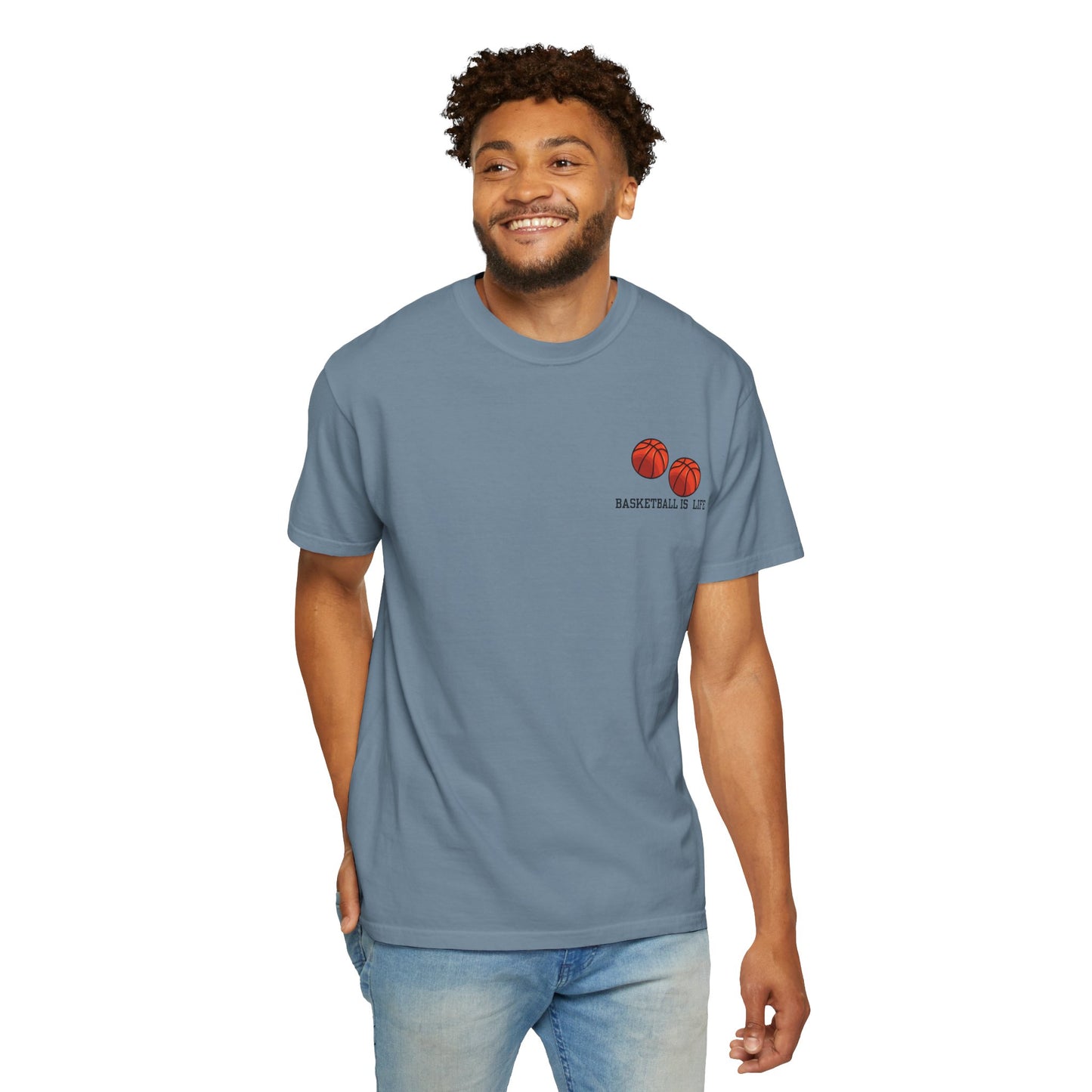 Basketball Life Unisex Tee Casual Everyday Shirt for Athletes