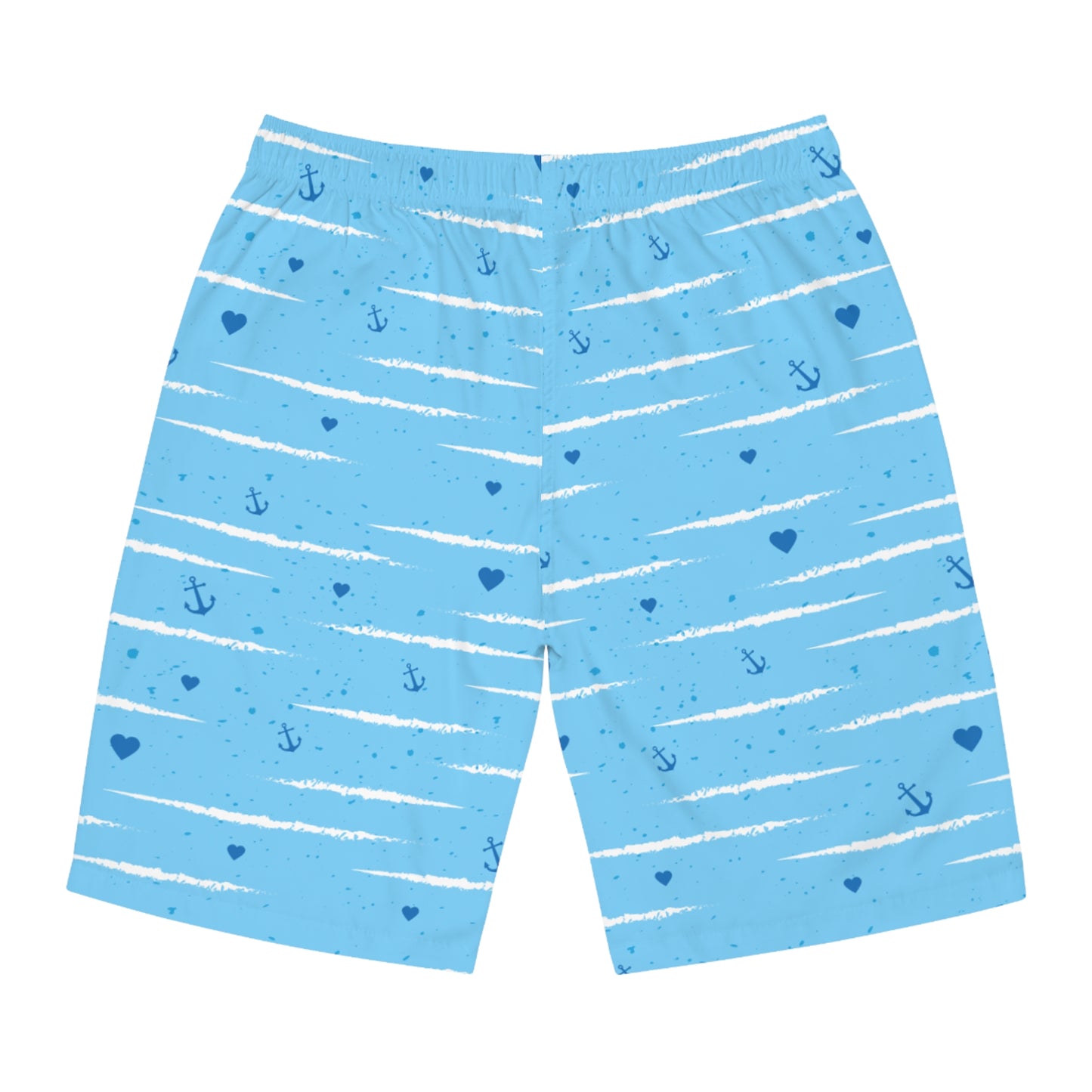 Nautical Men’s Board Shorts Summer Swimwear & Vacation Essentials for Beach Days