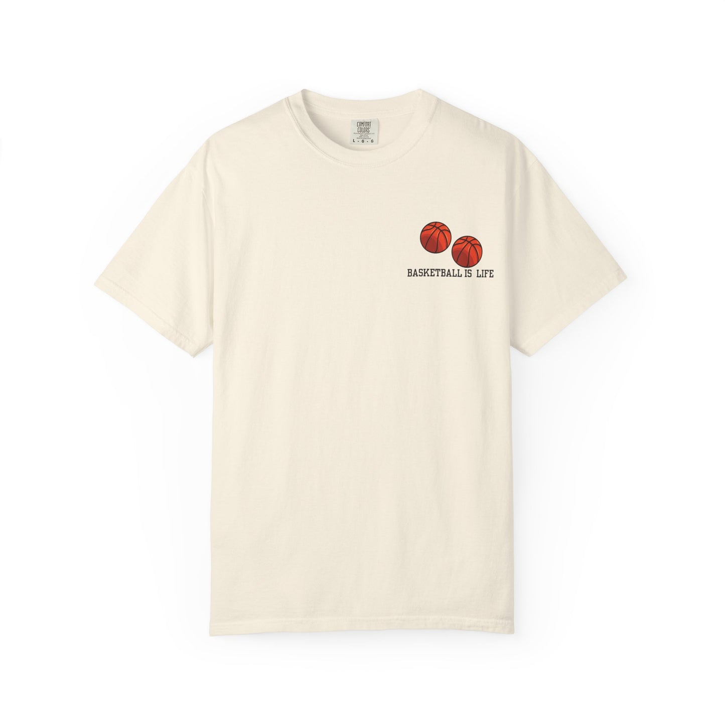 Basketball Life Unisex Tee Casual Everyday Shirt for Athletes