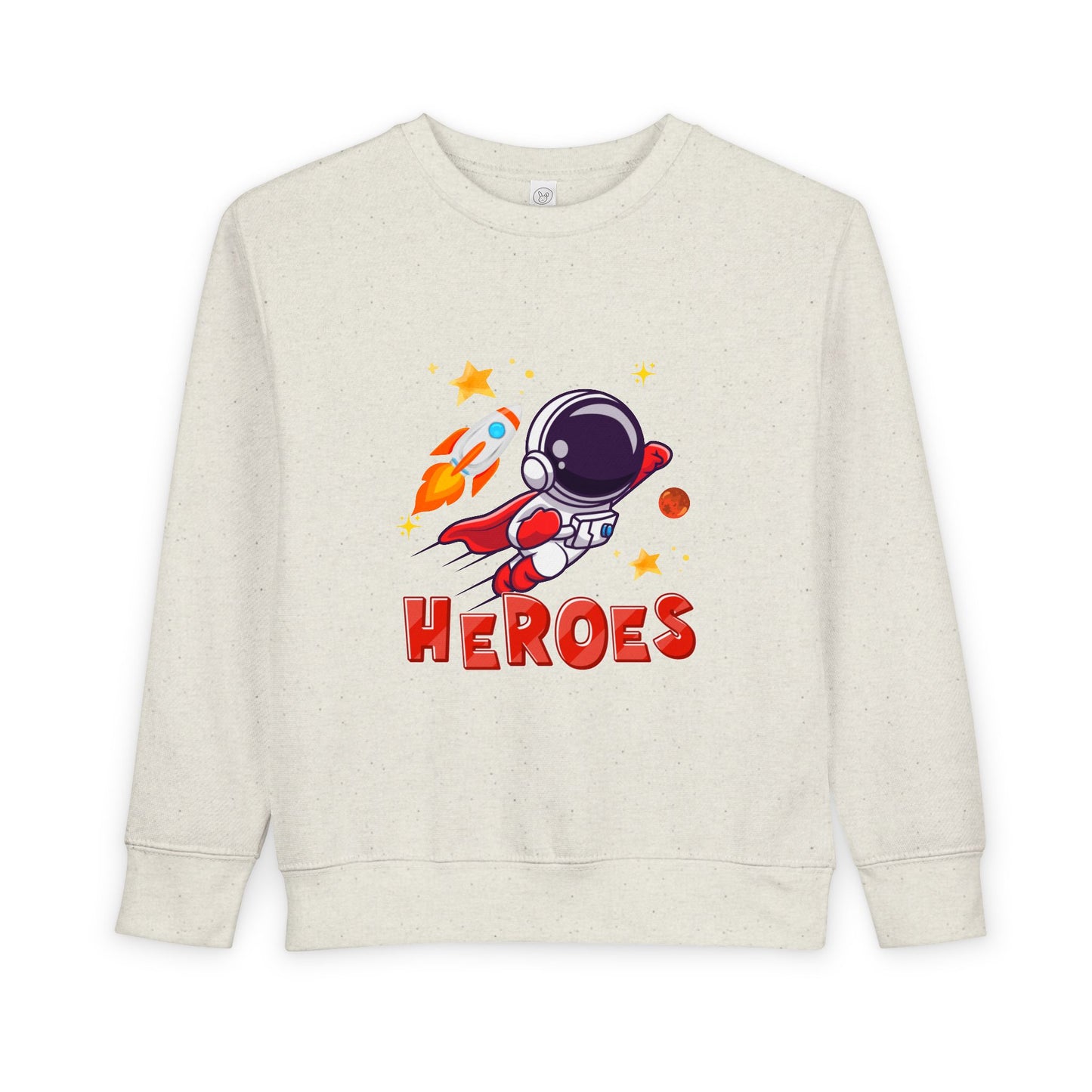 Toddler Astronaut Heroes Sweatshirt Cozy Space Themed Kids Outfit
