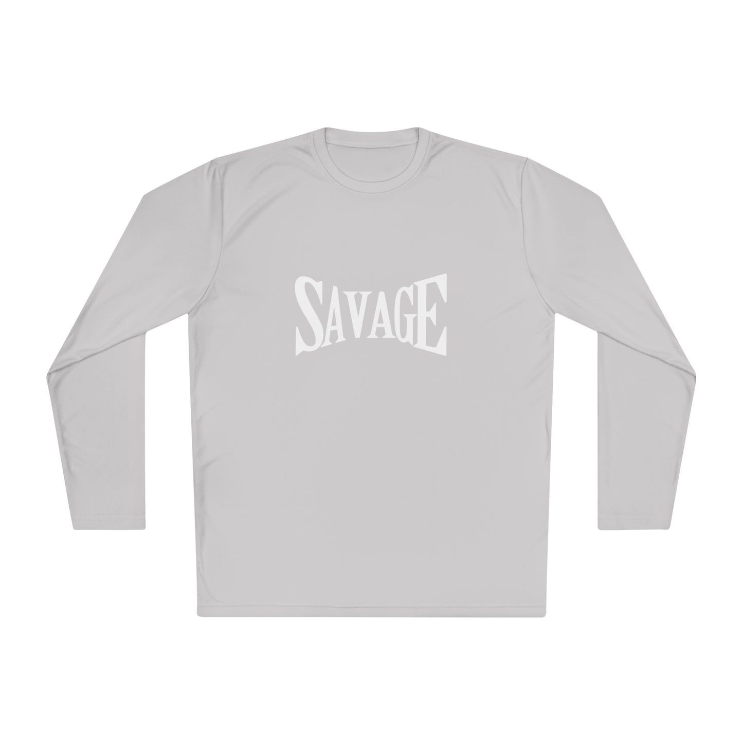 Savage Unisex Lightweight Long Sleeve Tee Casual Streetwear & Trendy