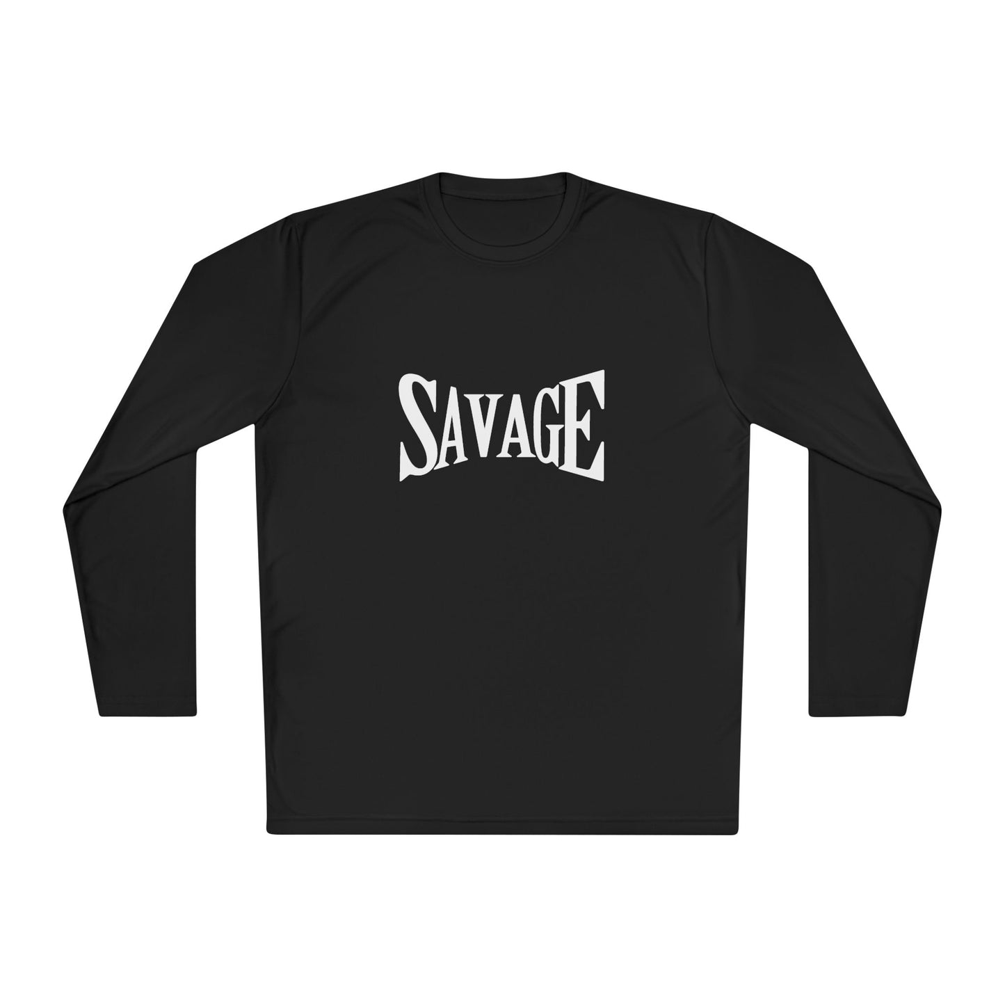 Savage Unisex Lightweight Long Sleeve Tee Casual Streetwear & Trendy