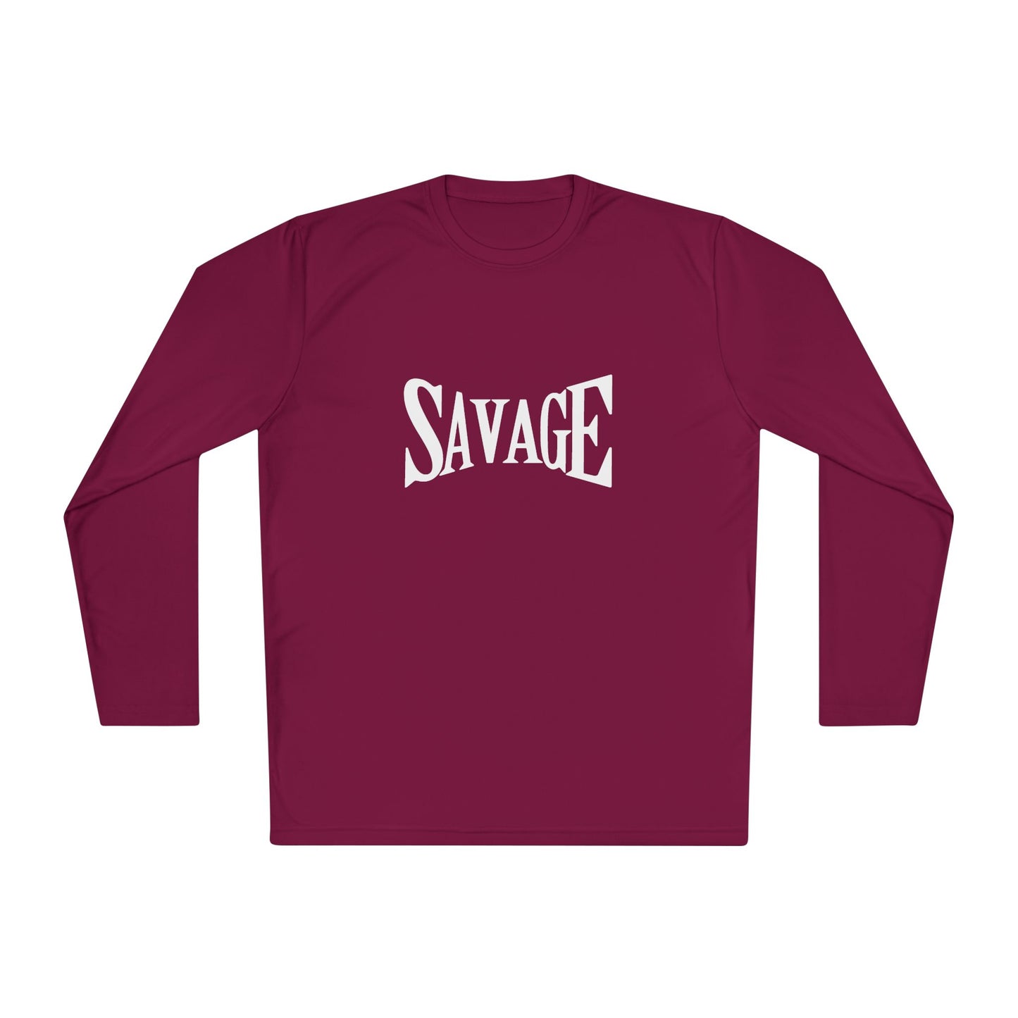 Savage Unisex Lightweight Long Sleeve Tee Casual Streetwear & Trendy