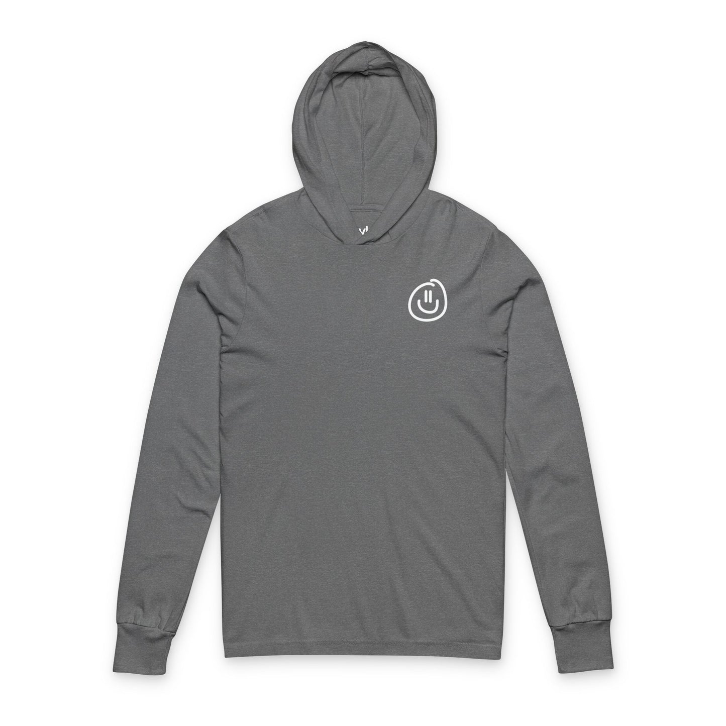 Happy Vibes Unisex Hooded Tee Cozy Casual Wear & Everyday