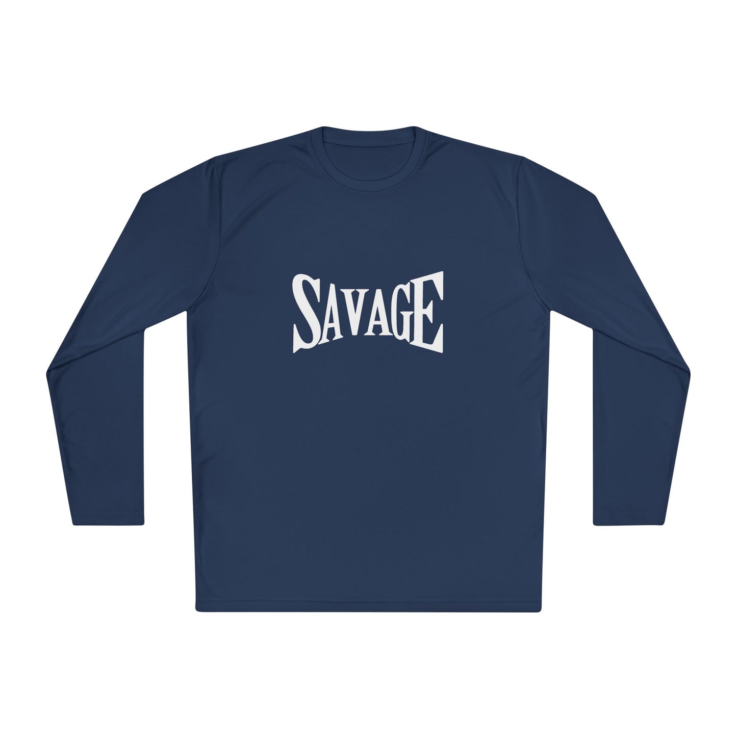 Savage Unisex Lightweight Long Sleeve Tee Casual Streetwear & Trendy