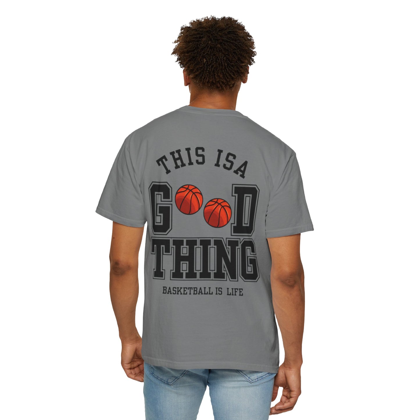 Basketball Life Unisex Tee Casual Everyday Shirt for Athletes