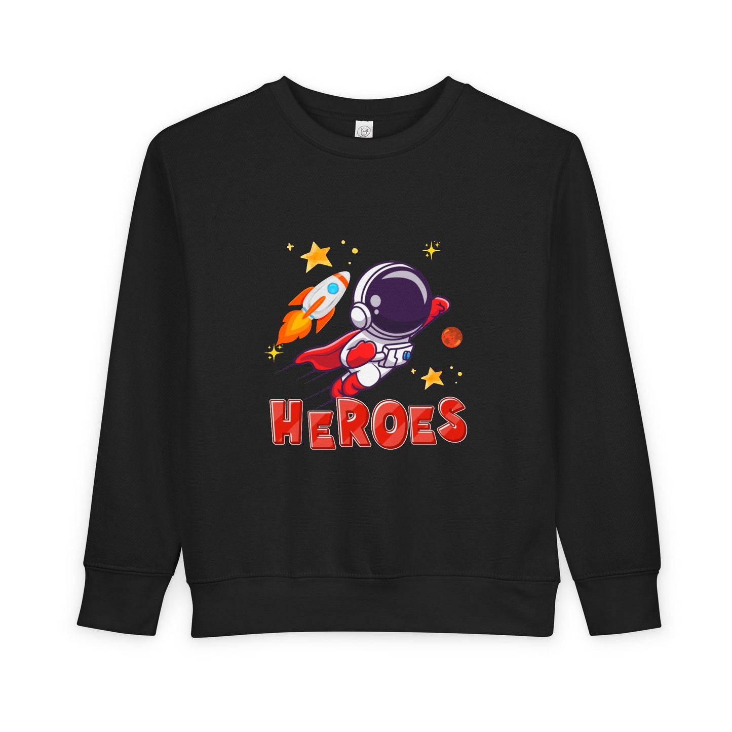 Toddler Astronaut Heroes Sweatshirt Cozy Space Themed Kids Outfit