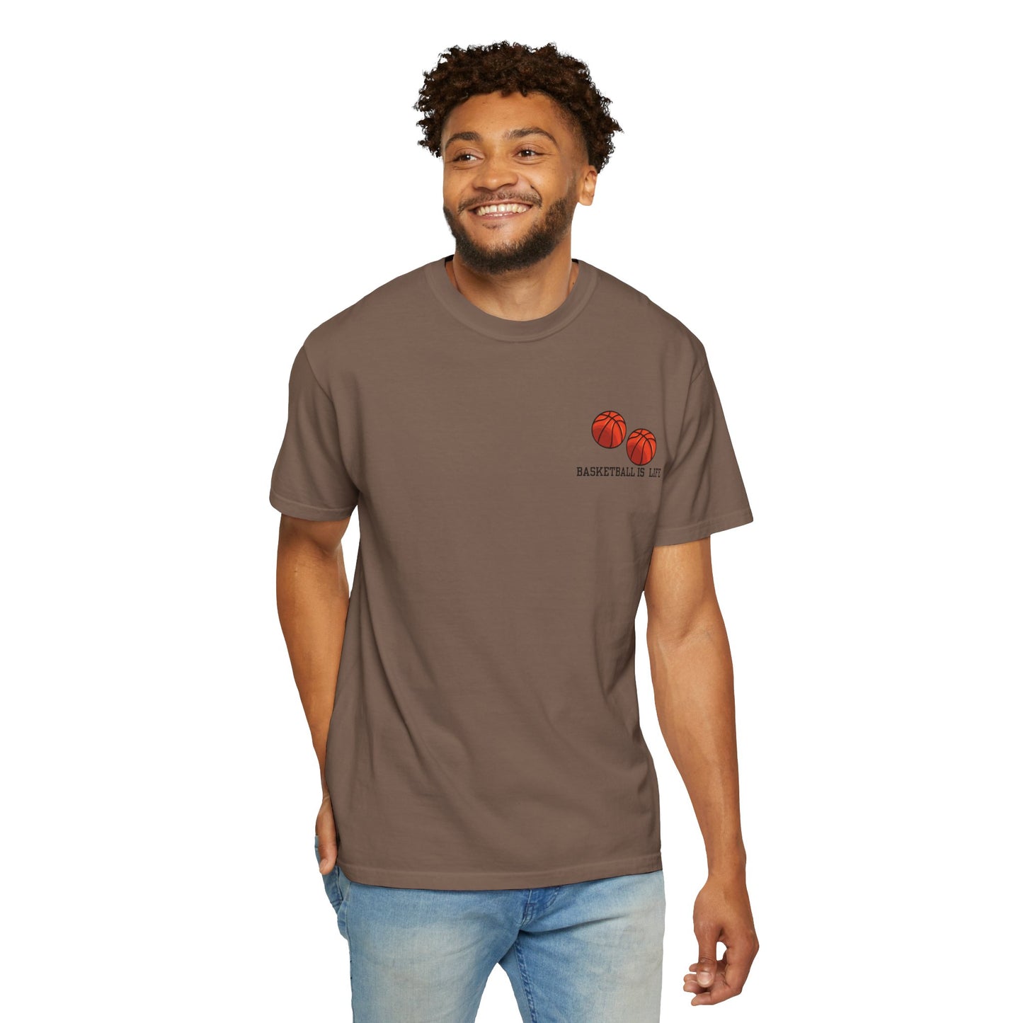 Basketball Life Unisex Tee Casual Everyday Shirt for Athletes