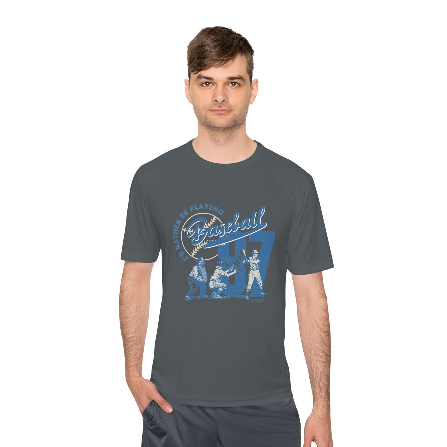Vintage Baseball Unisex Tee Soft Summer Shirt for Sports