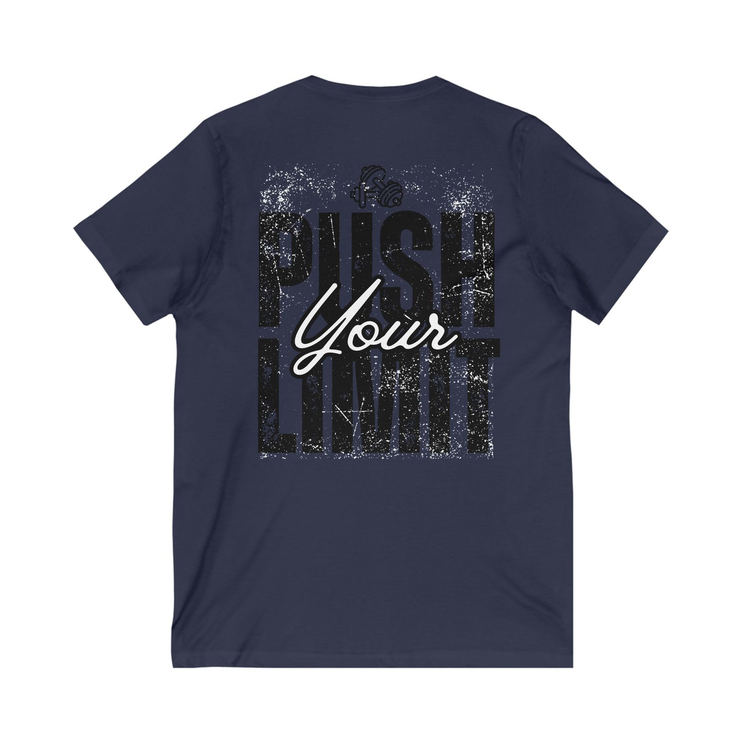 Fitness Motivation V-Neck Tee | Gym & Workout Activewear