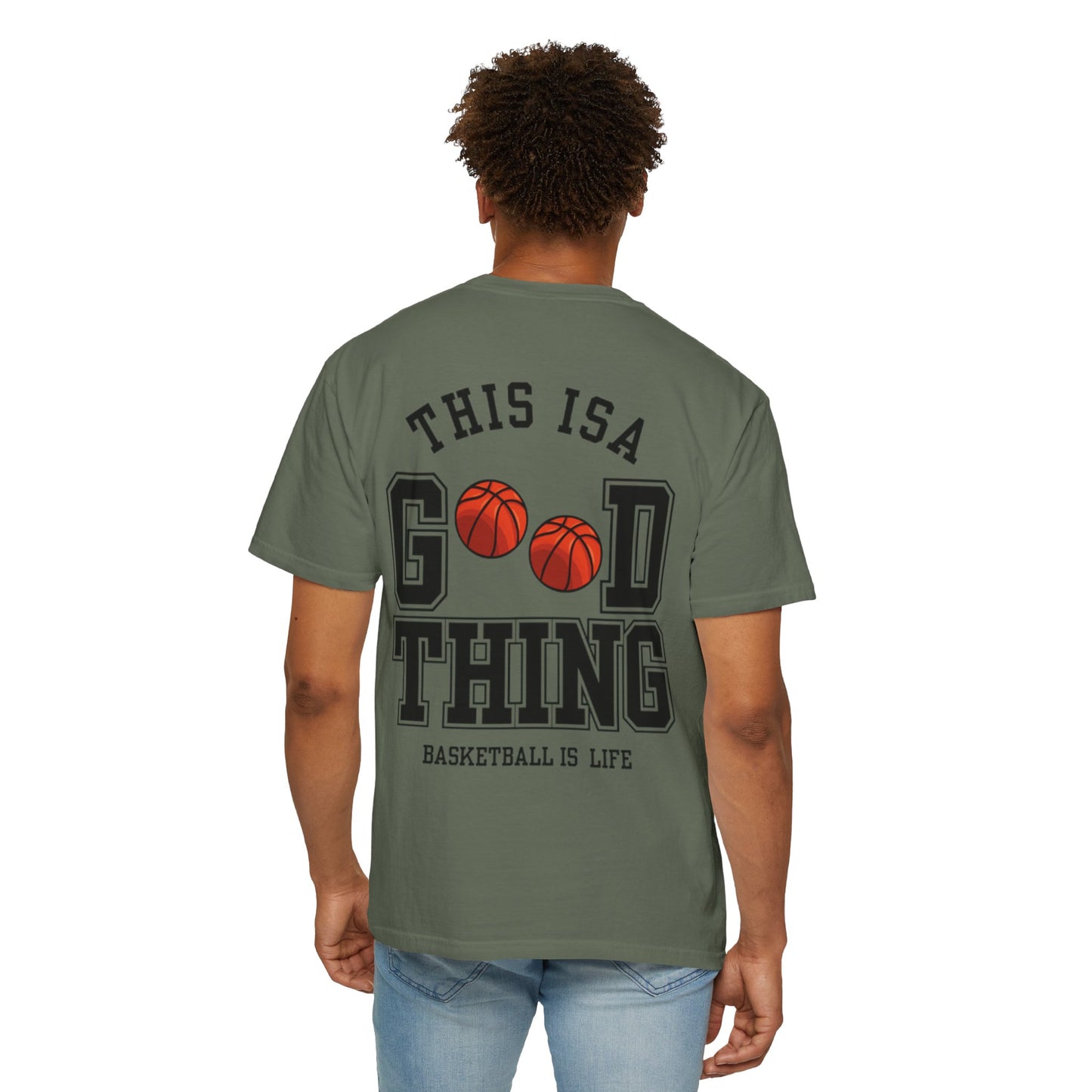 Basketball Life Unisex Tee Casual Everyday Shirt for Athletes