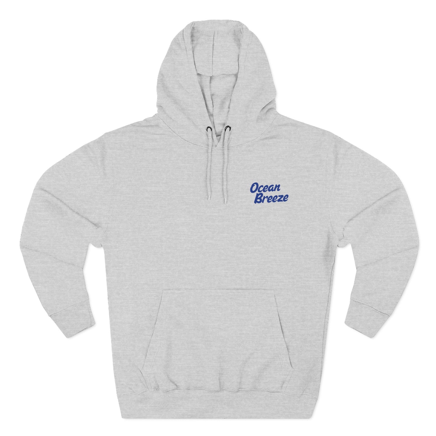 Ocean Breeze Fleece Hoodie Coastal Summer Travel Gift Outfit