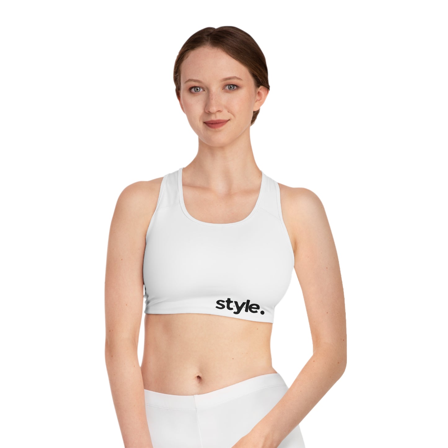 Stylish AOP Sports Bra – Comfortable Activewear & Trendy Gym Essentials