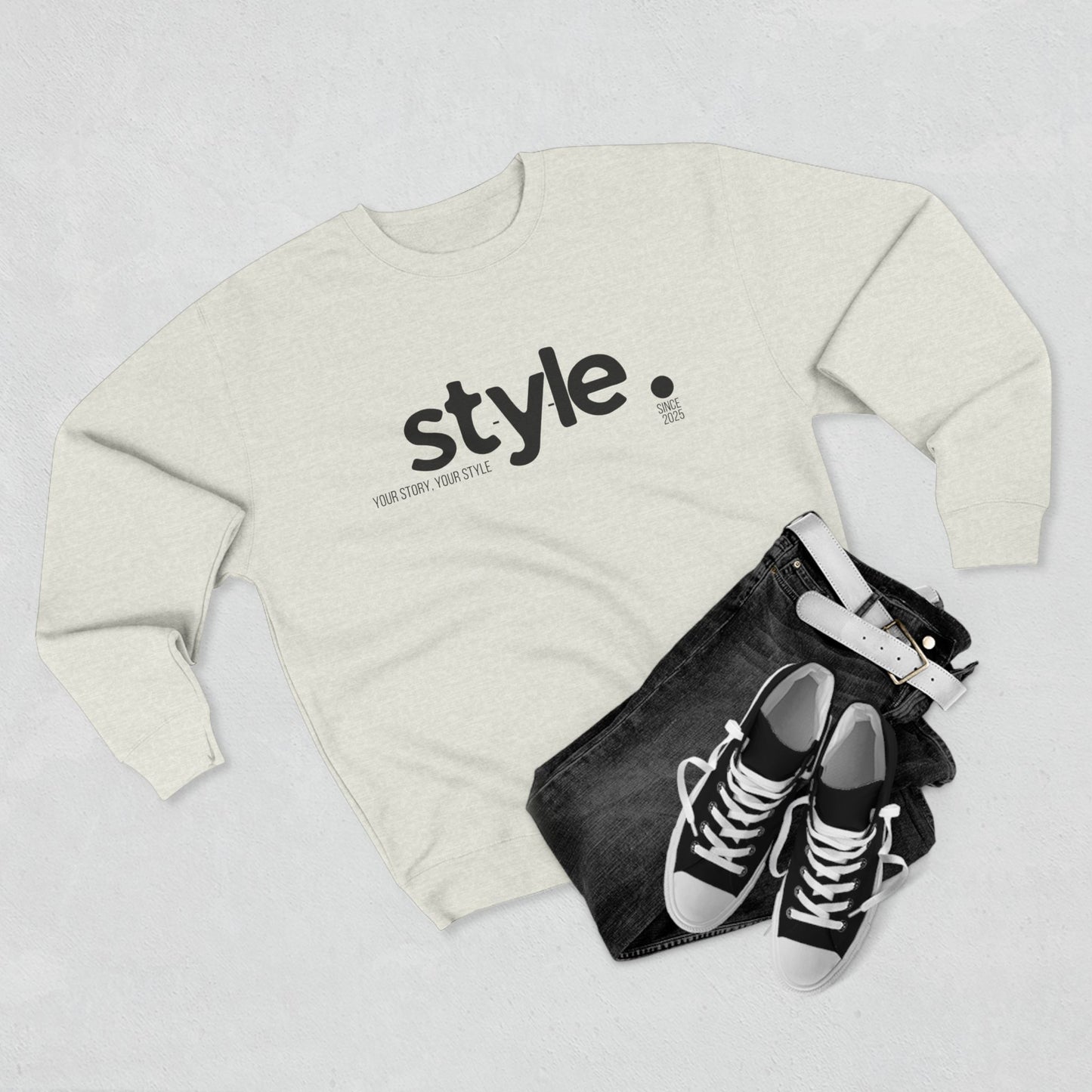 Stylish Unisex Crewneck Sweatshirt Trendy Cozy Casual Fashion