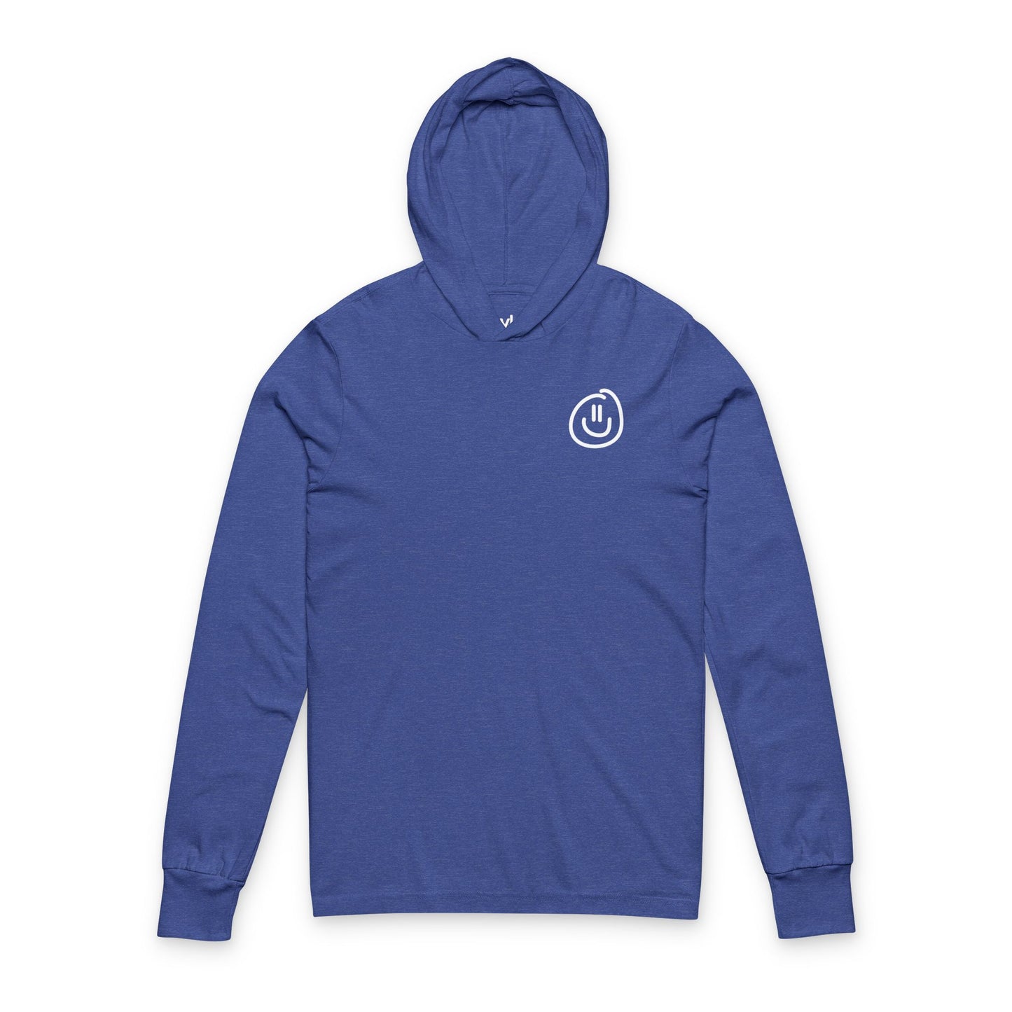 Happy Vibes Unisex Hooded Tee Cozy Casual Wear & Everyday