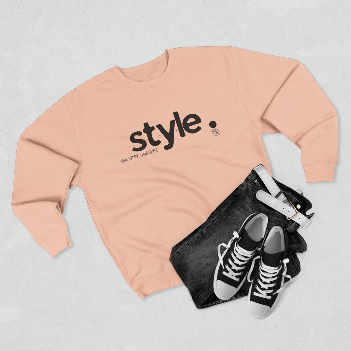 Stylish Unisex Crewneck Sweatshirt Trendy Cozy Casual Fashion