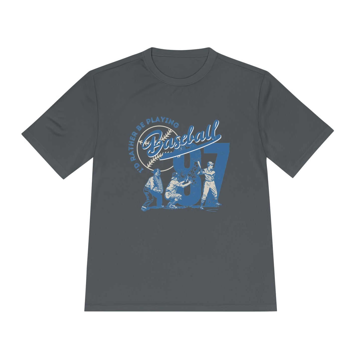 Vintage Baseball Unisex Tee Soft Summer Shirt for Sports