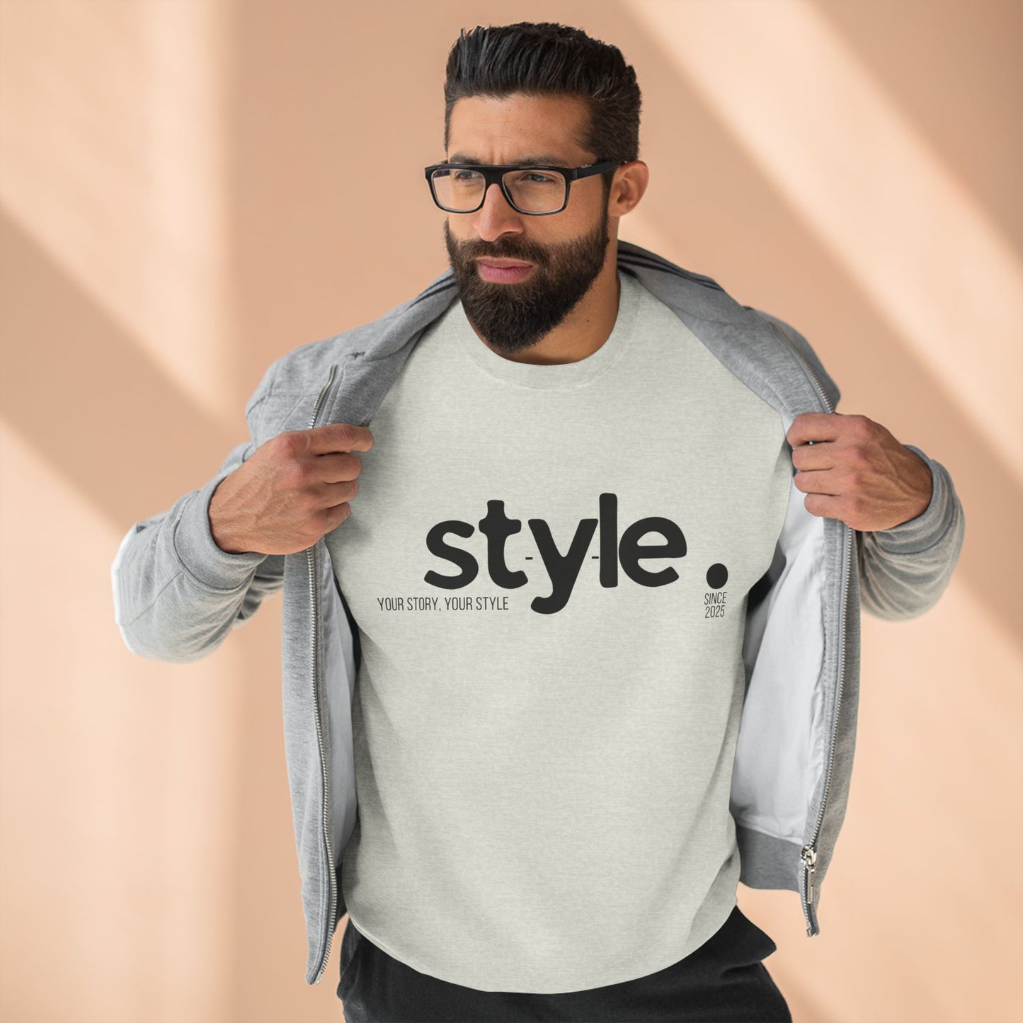 Stylish Unisex Crewneck Sweatshirt Trendy Cozy Casual Fashion