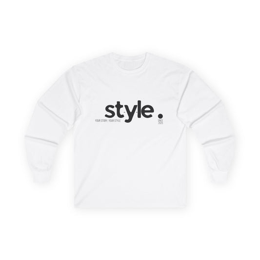 Stylish Unisex Long Sleeve Tee – Comfy Cotton, Casual Wear