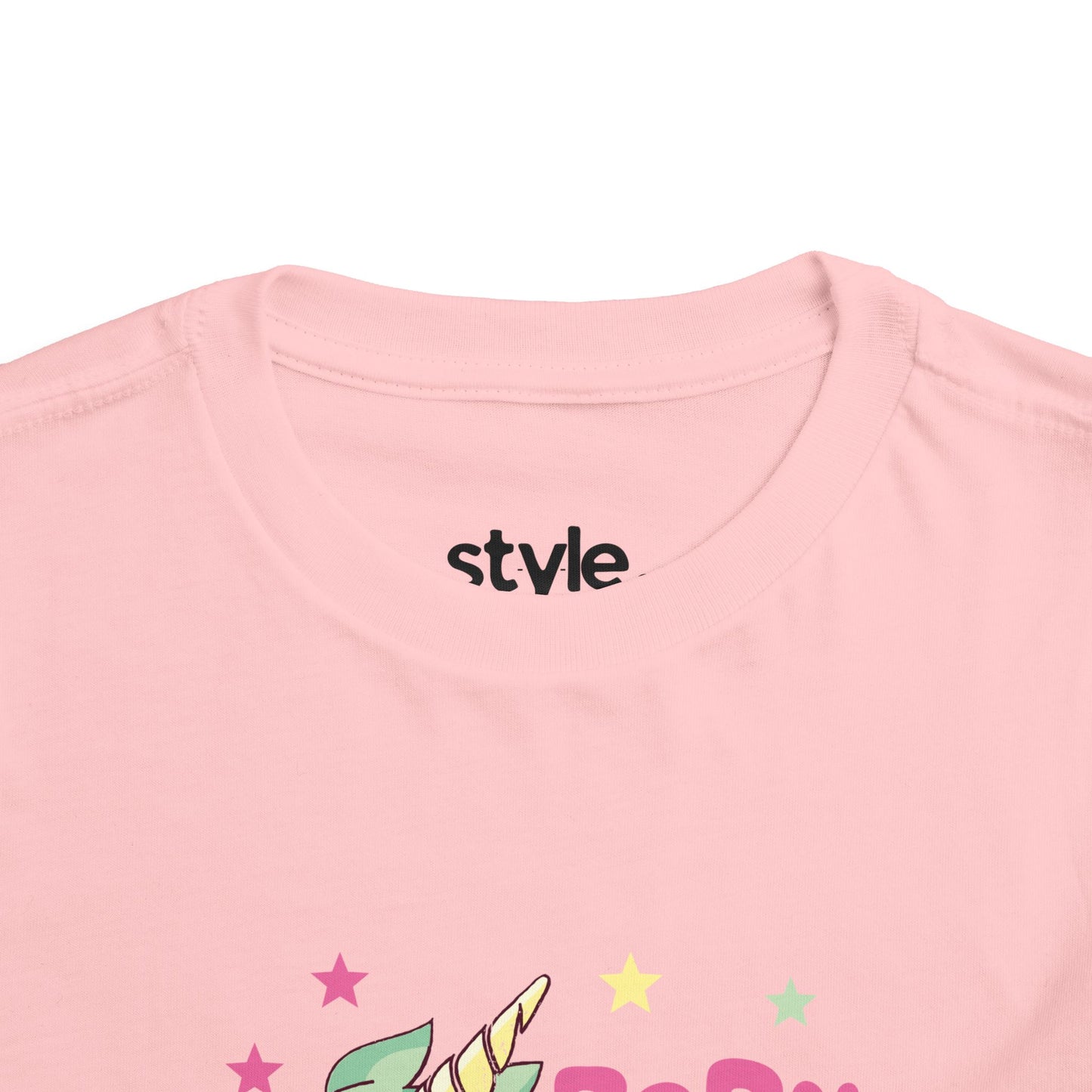 Toddler Unicorn Tee Born to Sparkle Cute Kids Birthday Outfit