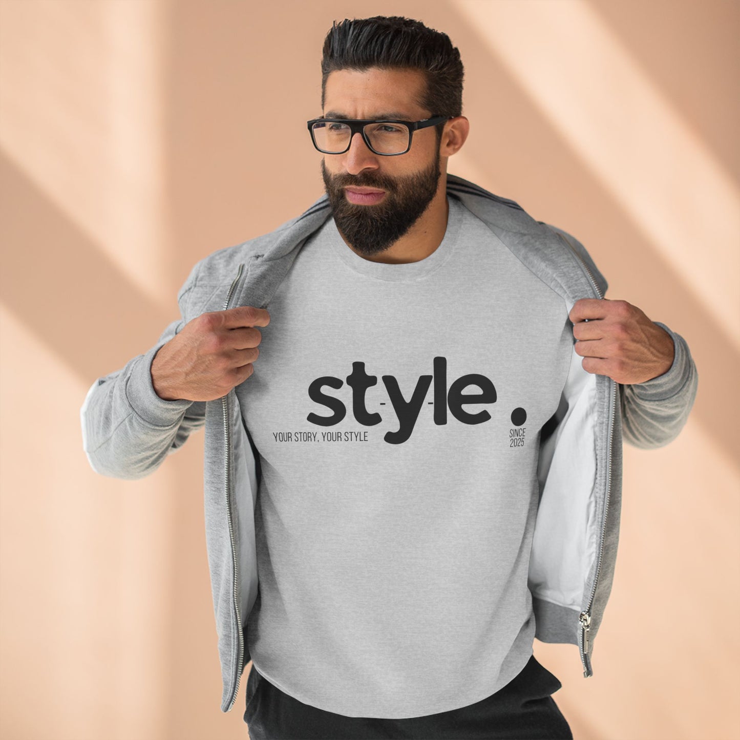 Stylish Unisex Crewneck Sweatshirt Trendy Cozy Casual Fashion
