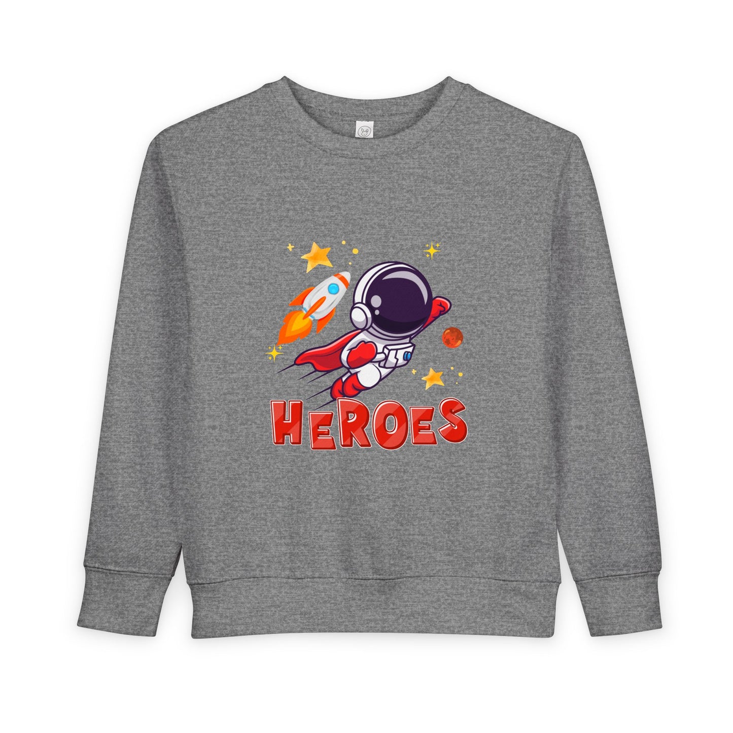Toddler Astronaut Heroes Sweatshirt Cozy Space Themed Kids Outfit