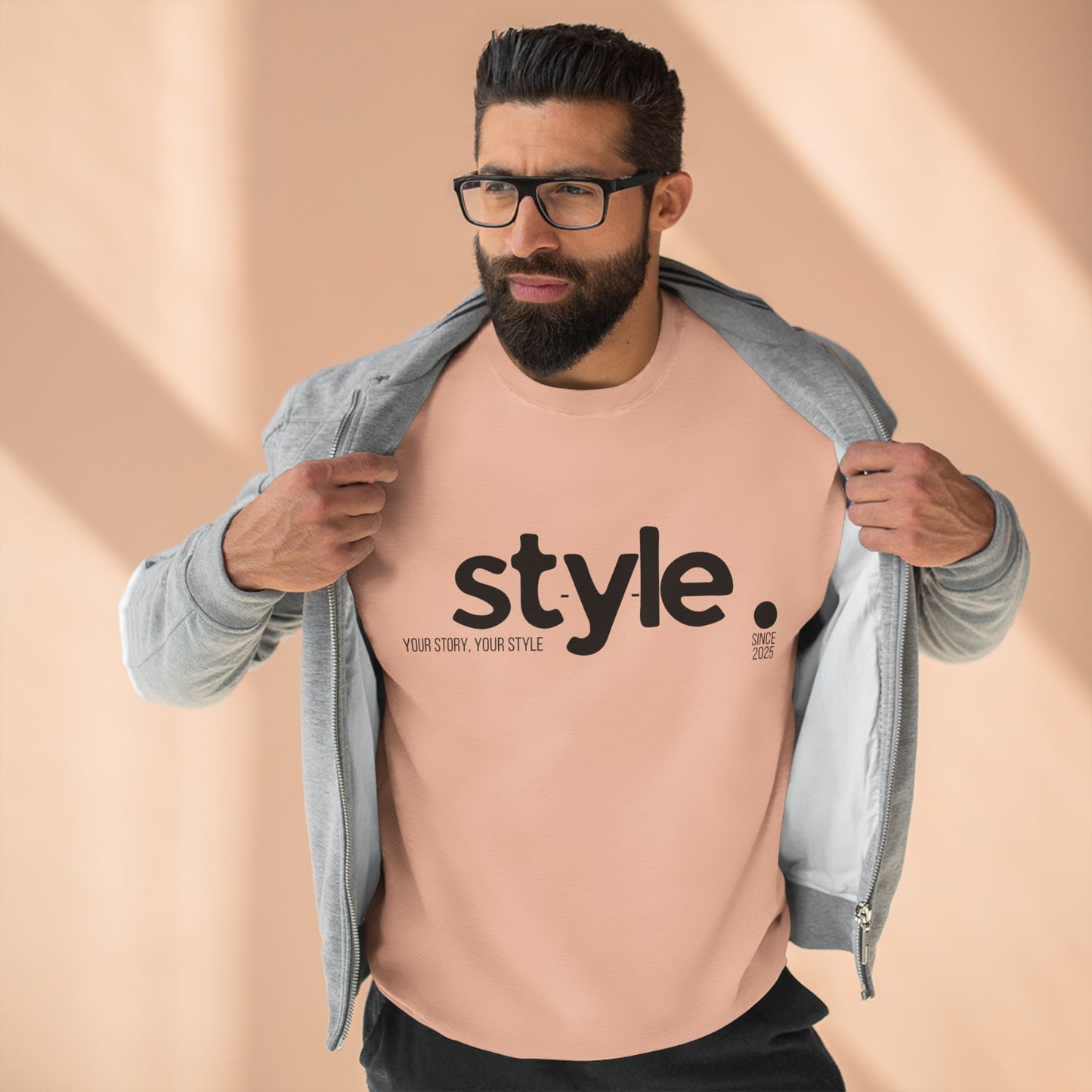 Stylish Unisex Crewneck Sweatshirt Trendy Cozy Casual Fashion