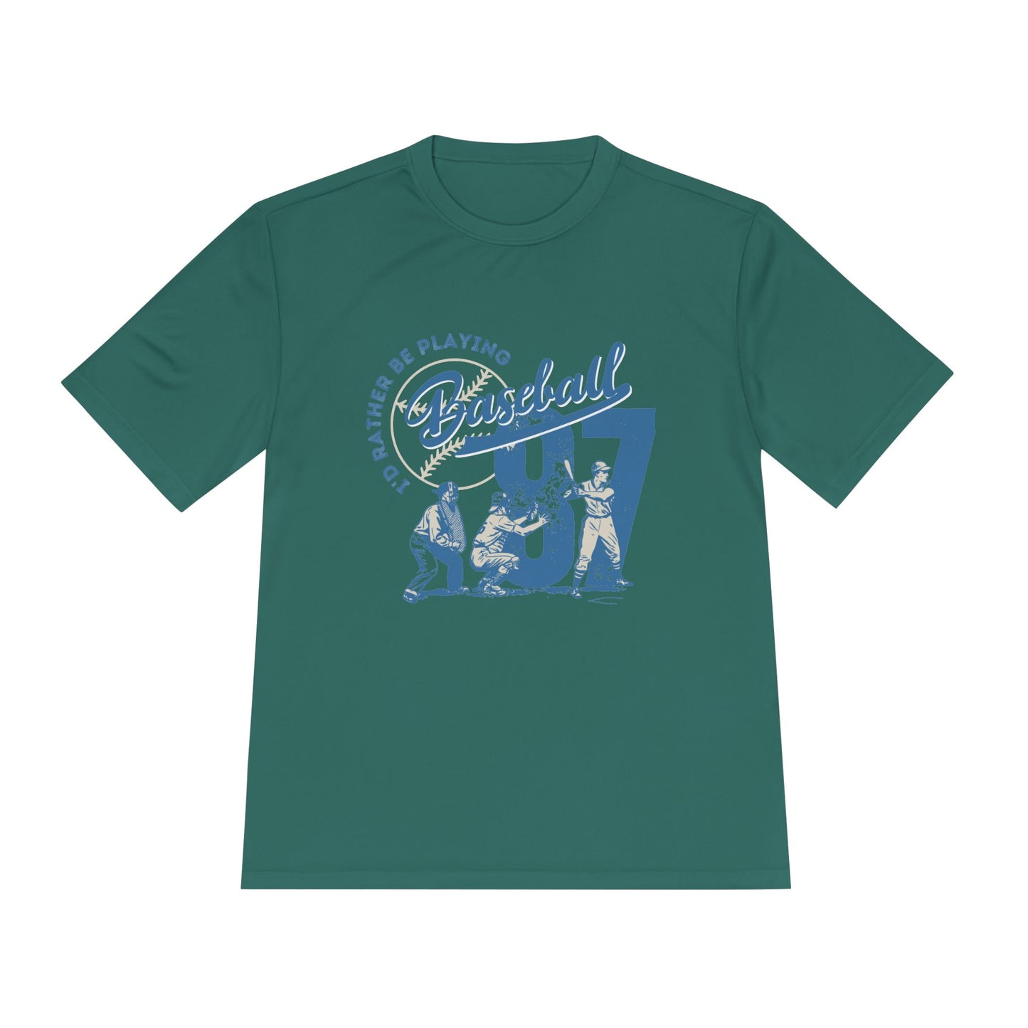 Vintage Baseball Unisex Tee Soft Summer Shirt for Sports