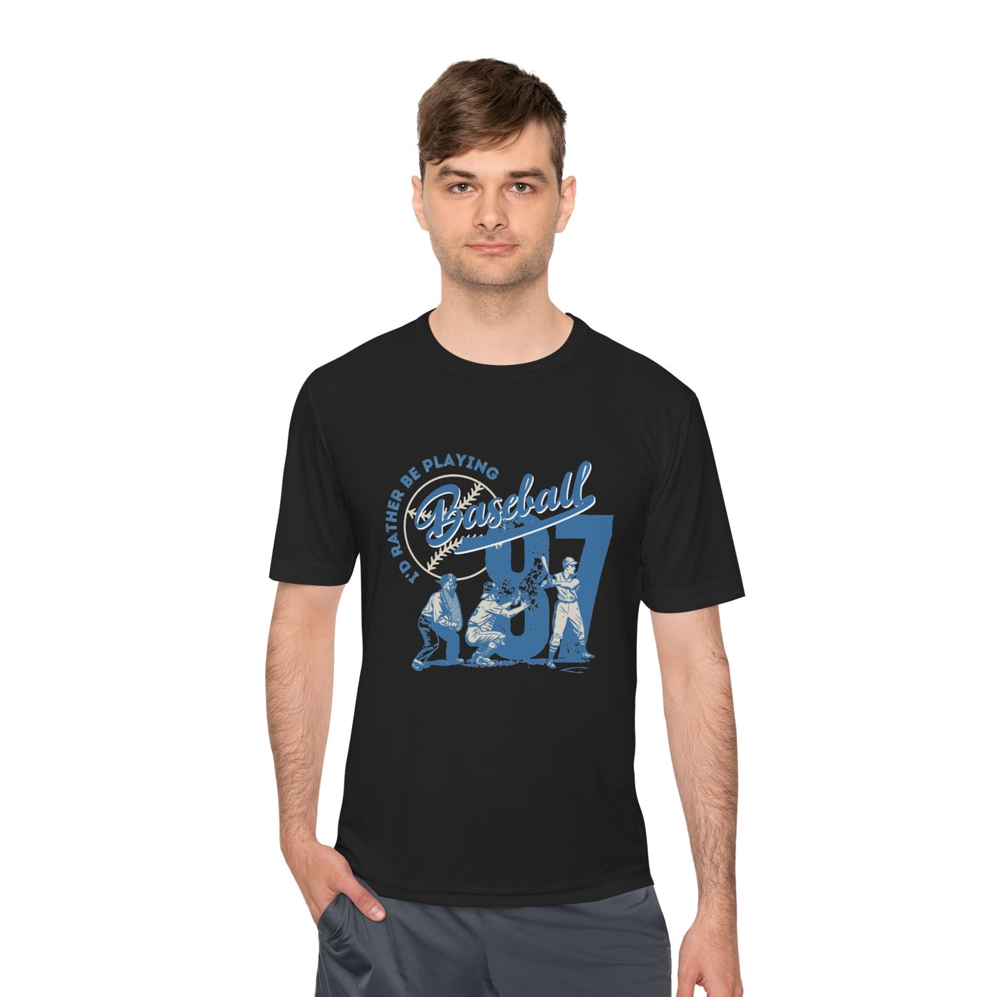 Vintage Baseball Unisex Tee Soft Summer Shirt for Sports