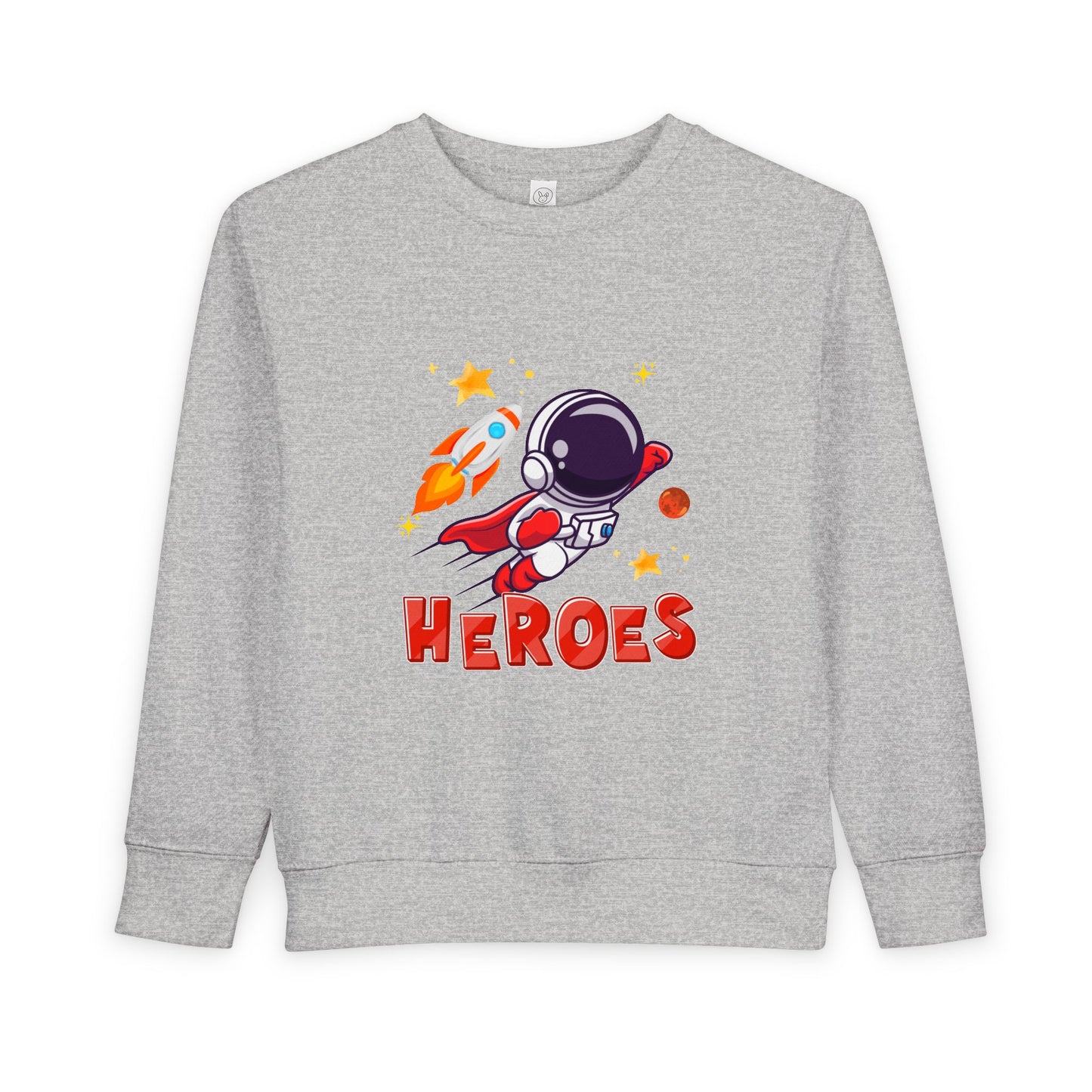 Toddler Astronaut Heroes Sweatshirt Cozy Space Themed Kids Outfit