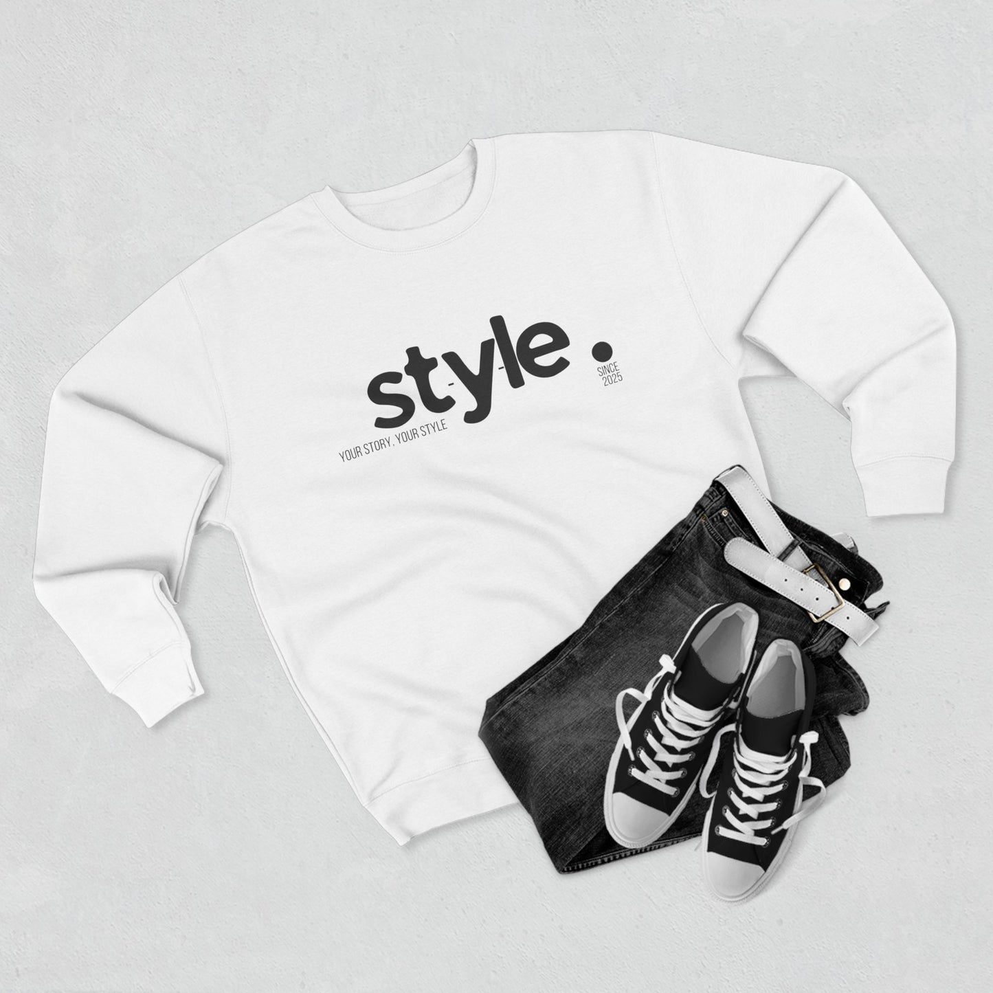 Stylish Unisex Crewneck Sweatshirt Trendy Cozy Casual Fashion