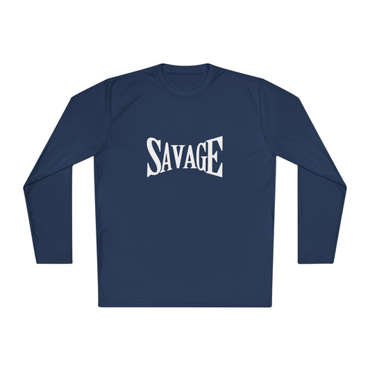 Savage Unisex Lightweight Long Sleeve Tee Casual Streetwear & Trendy