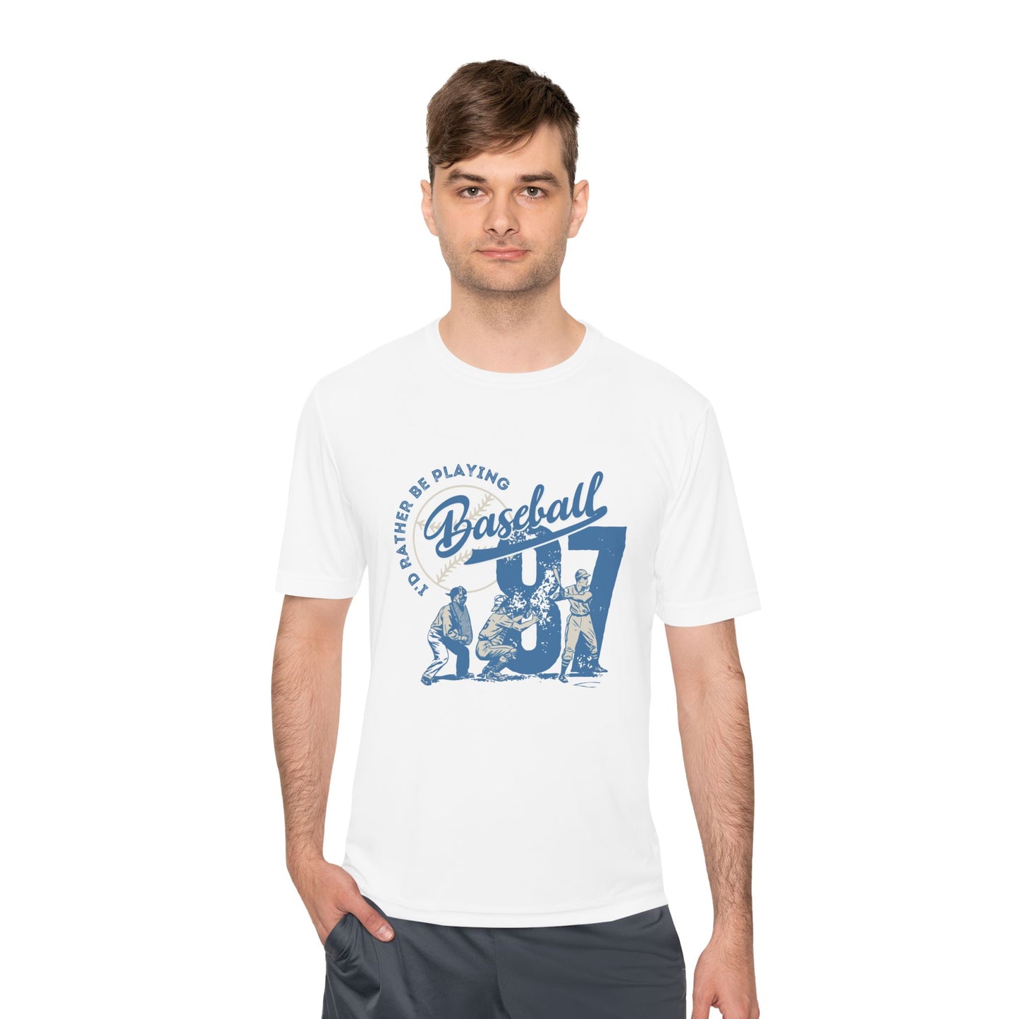 Vintage Baseball Unisex Tee Soft Summer Shirt for Sports