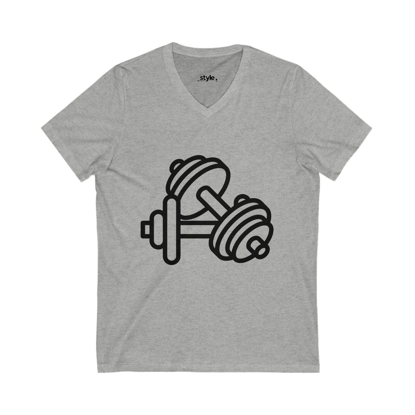 Fitness Motivation V-Neck Tee | Gym & Workout Activewear