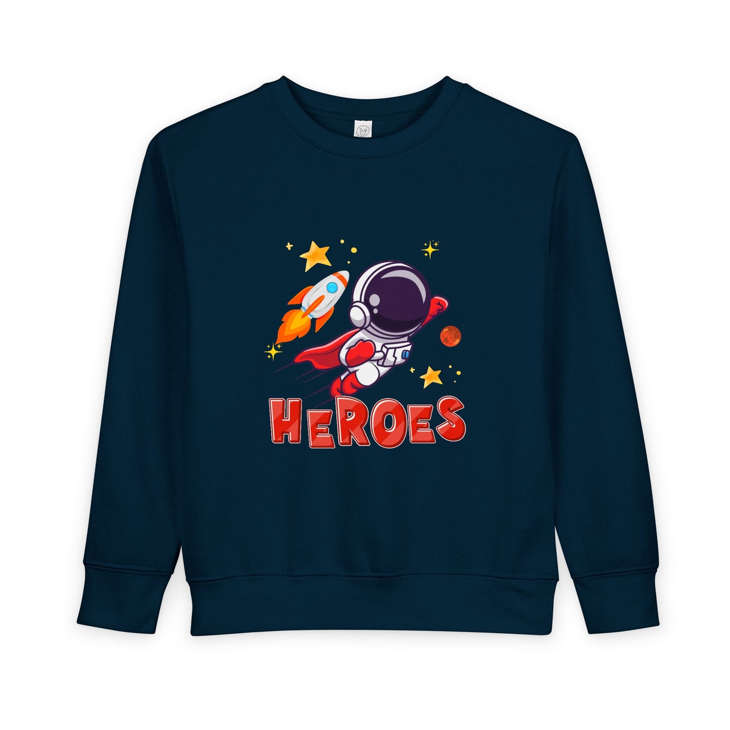 Toddler Astronaut Heroes Sweatshirt Cozy Space Themed Kids Outfit
