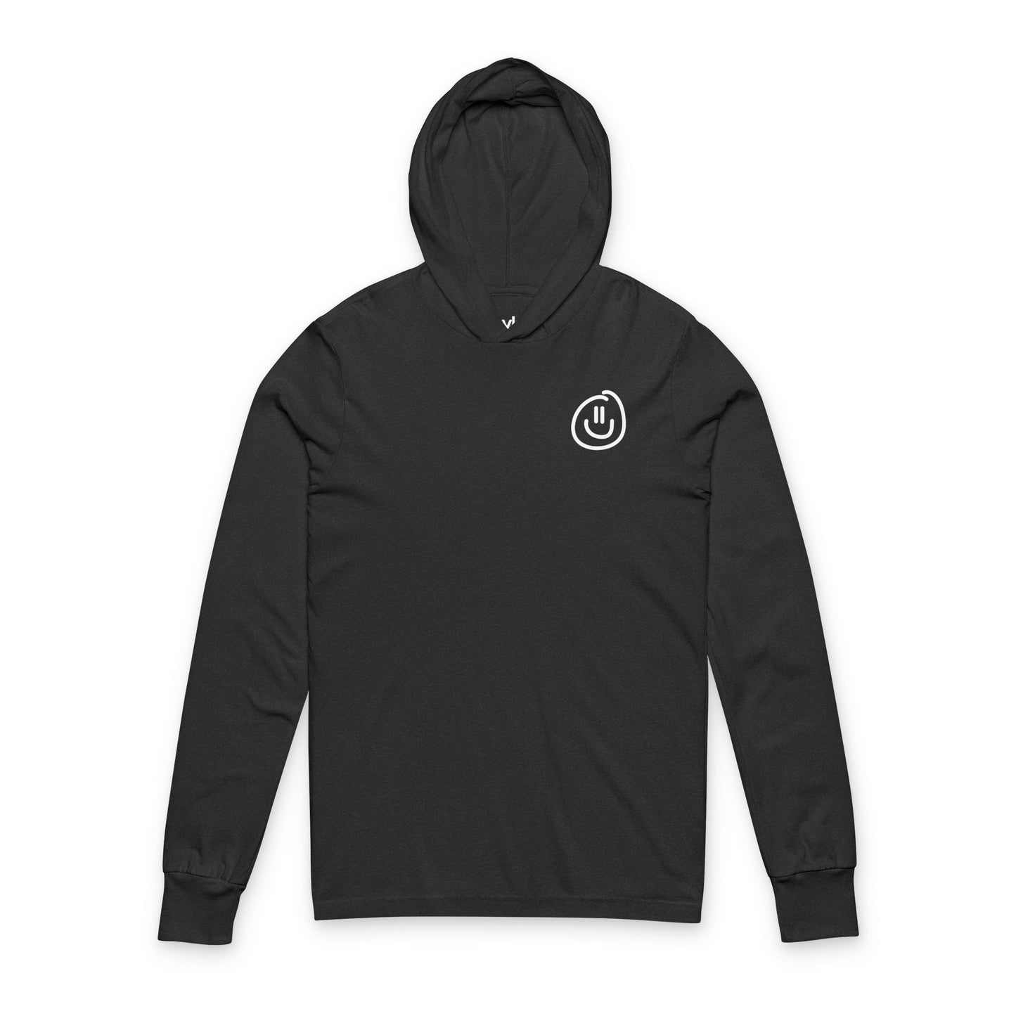 Happy Vibes Unisex Hooded Tee Cozy Casual Wear & Everyday