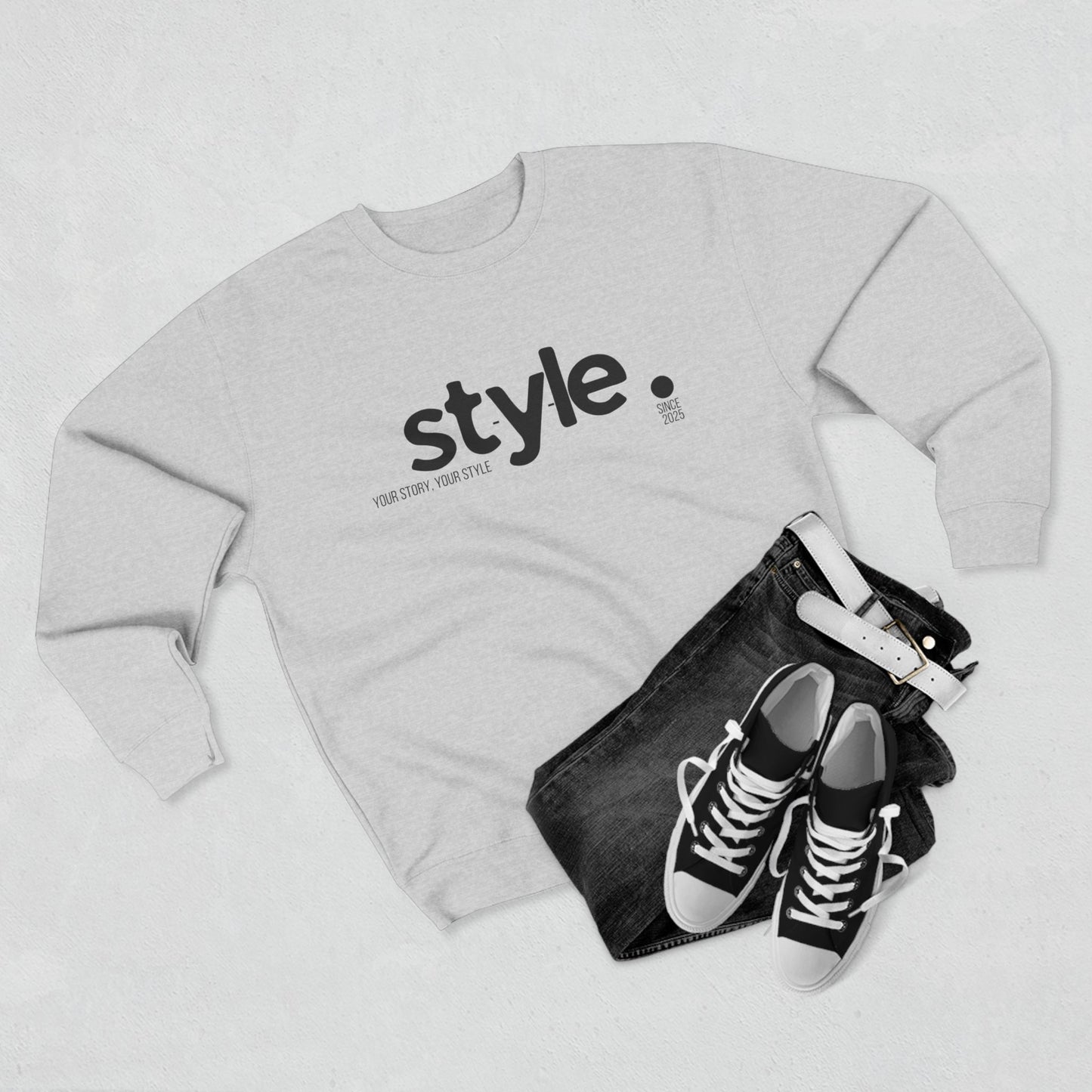 Stylish Unisex Crewneck Sweatshirt Trendy Cozy Casual Fashion
