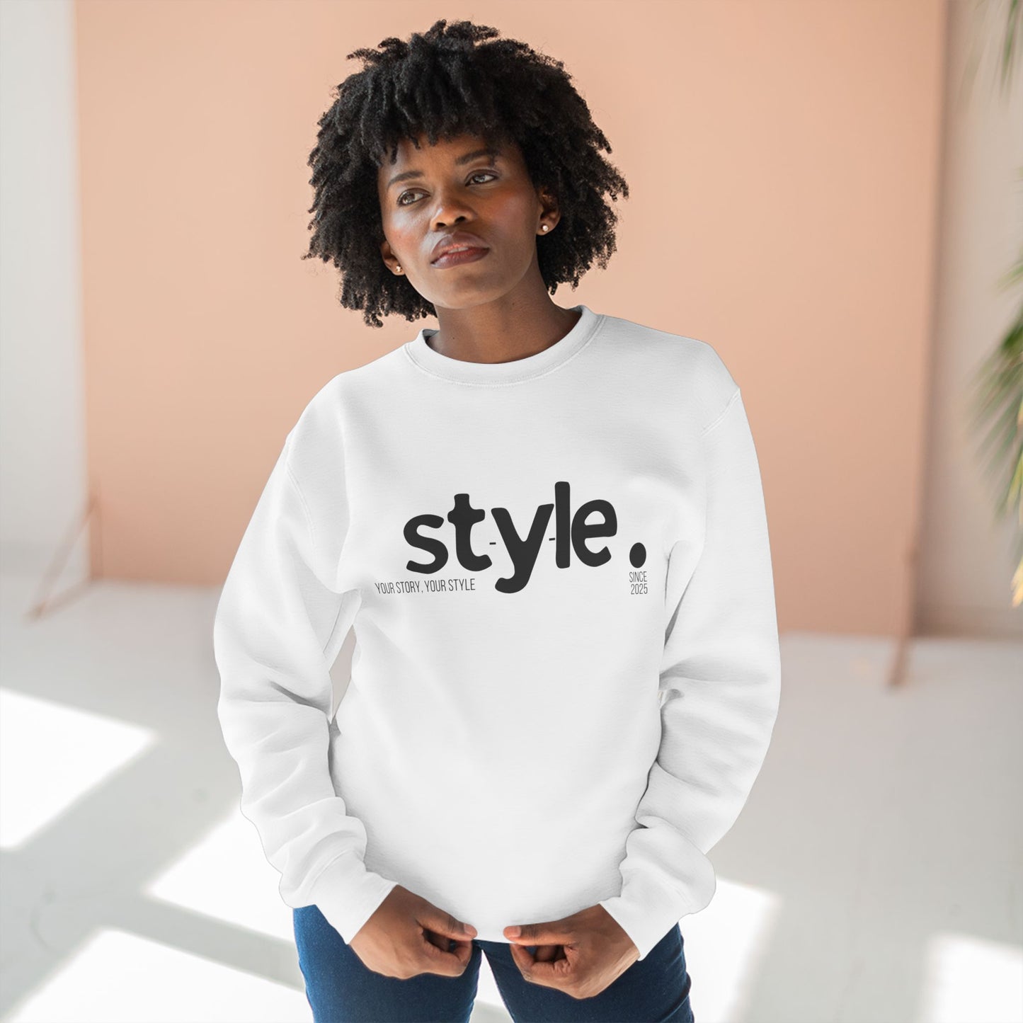 Stylish Unisex Crewneck Sweatshirt Trendy Cozy Casual Fashion