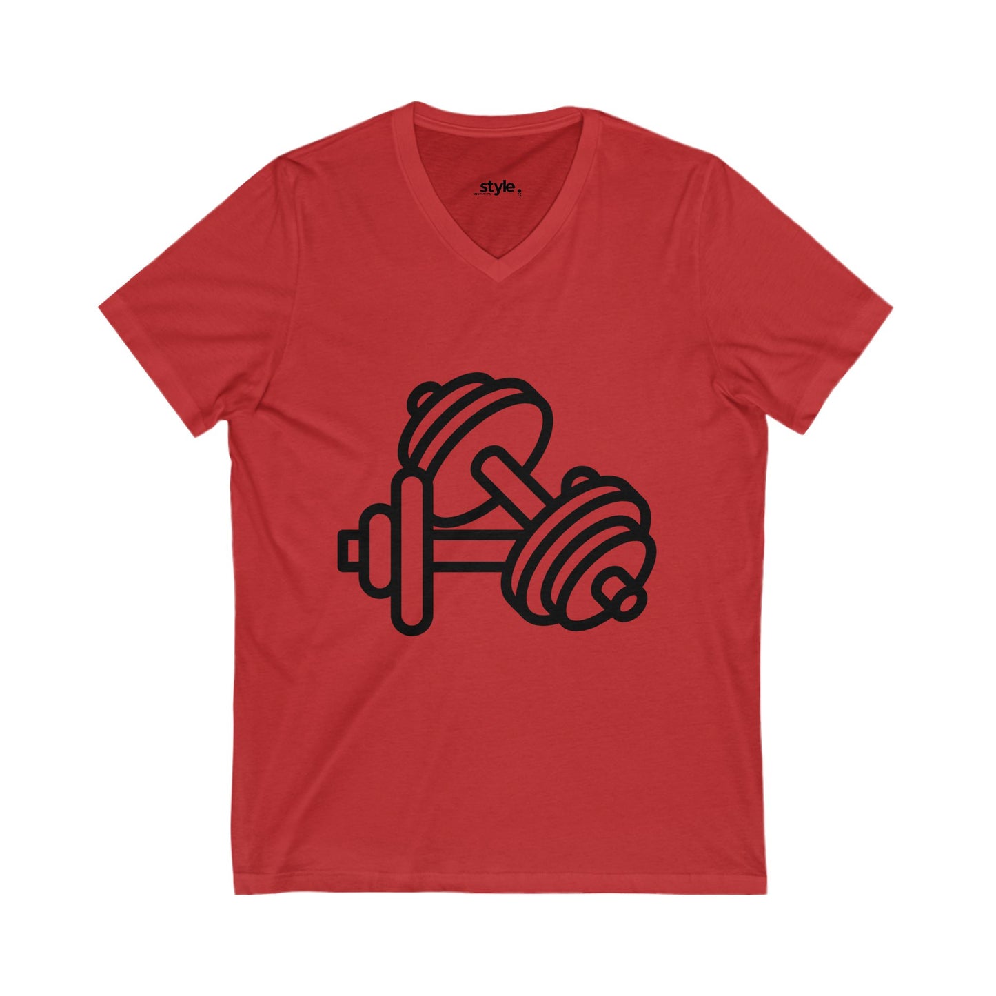 Fitness Motivation V-Neck Tee | Gym & Workout Activewear