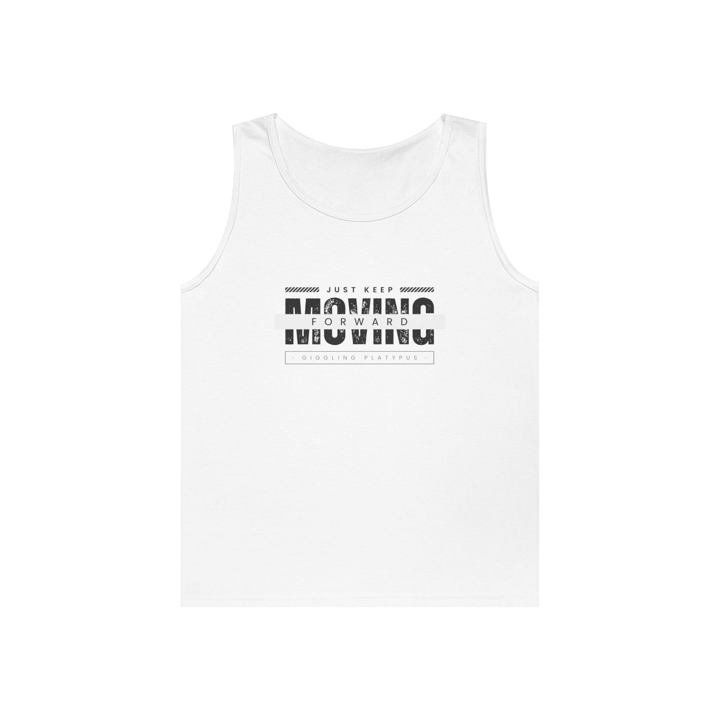 Unisex Heavy Cotton Tank Top Fitness, Casual Wear & Outdoor Activities